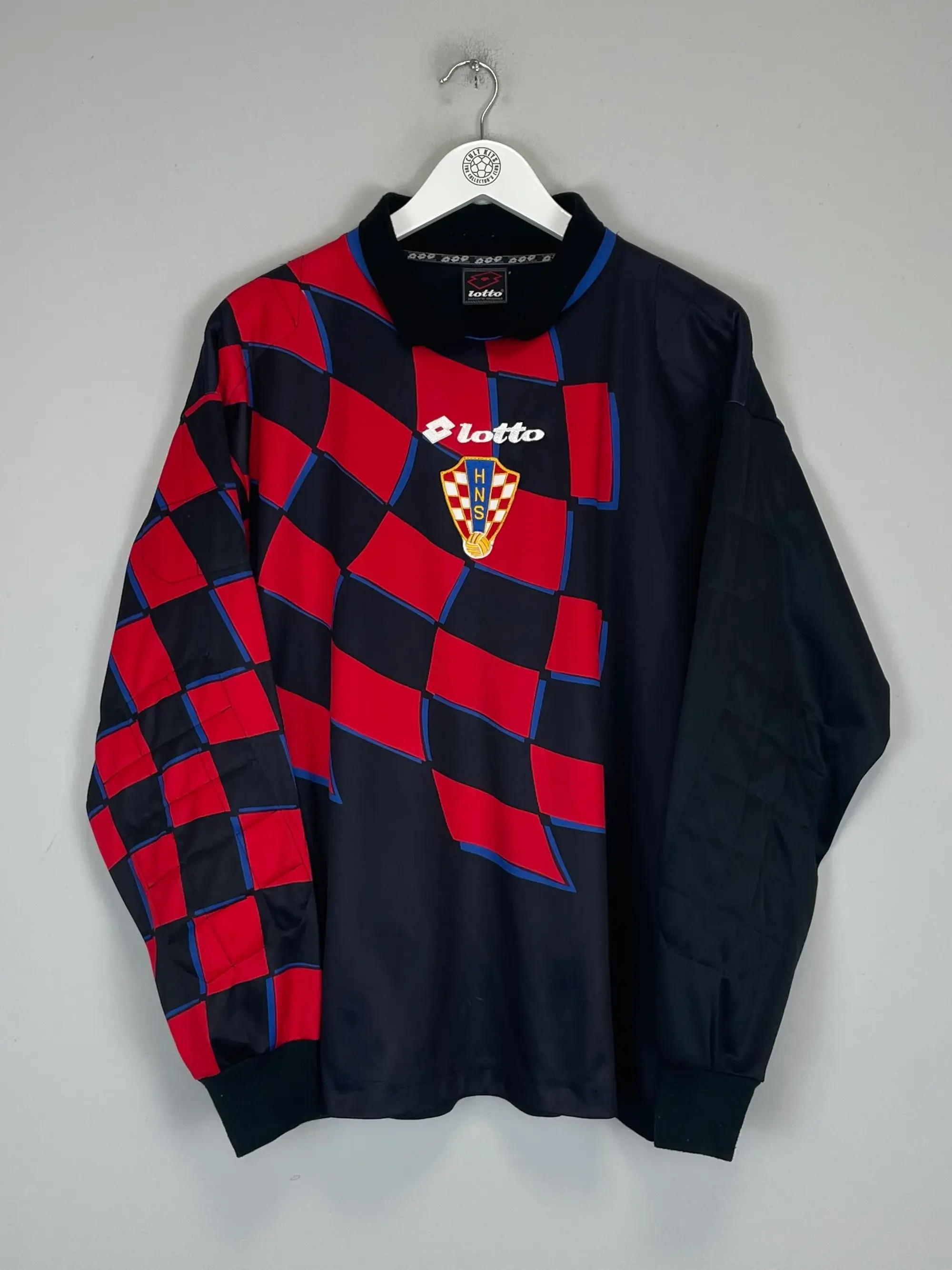CULT KITS - 1998/99 CROATIA GK SHIRT (M) LOTTO