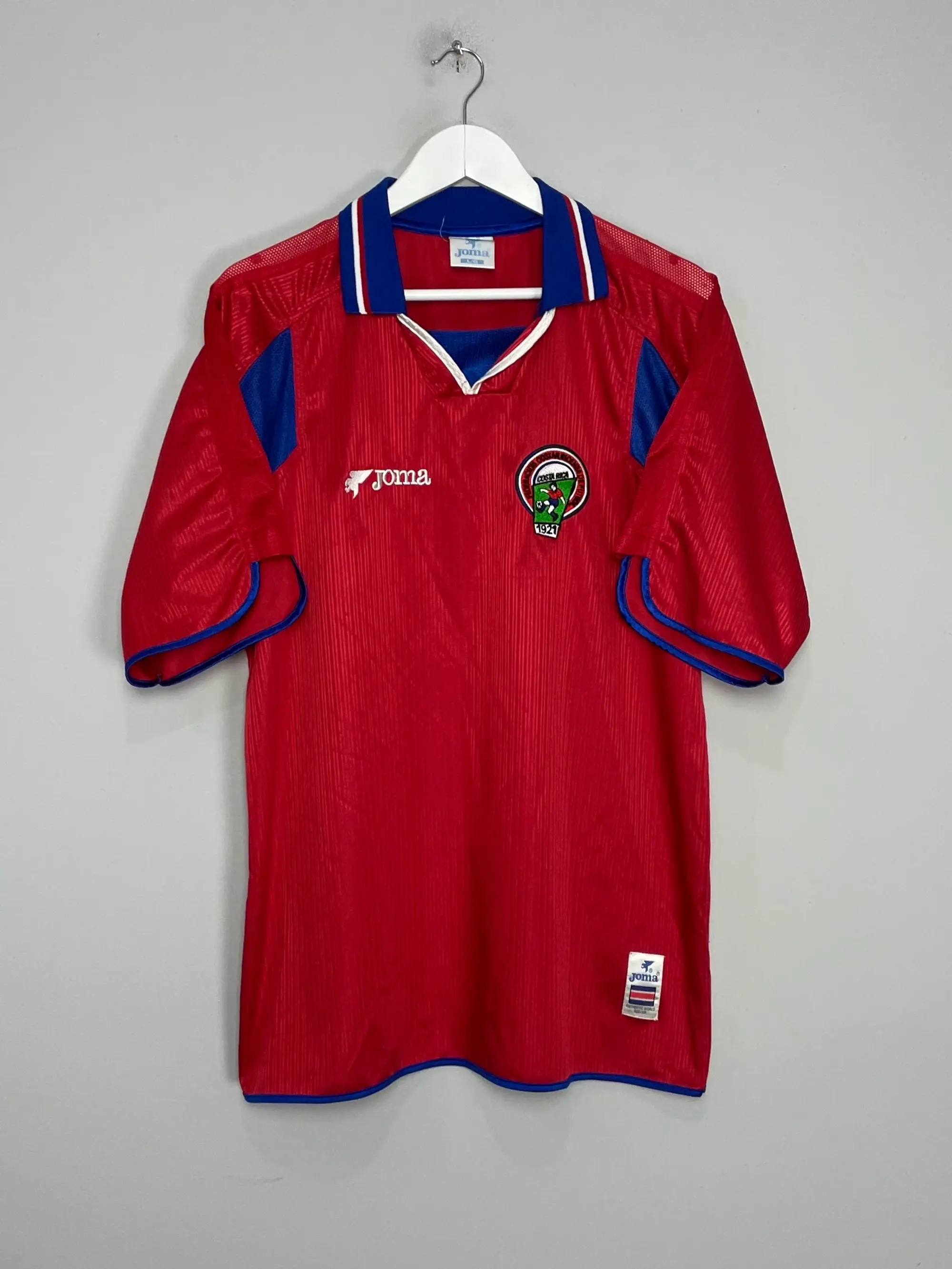 CULT KITS - 2000 COSTA RICA HOME SHIRT (L) JOMA