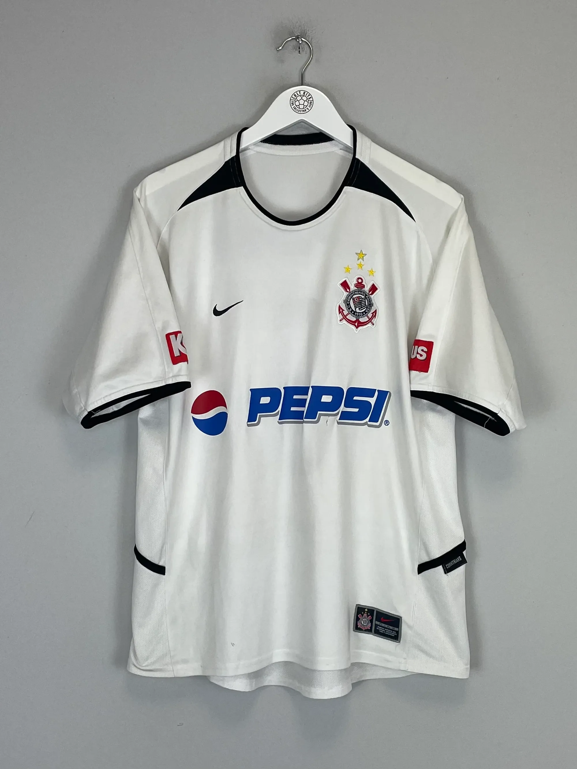 CULT KITS - 2003/04 CORINTHIANS #9 HOME SHIRT (M) NIKE | CKits-149