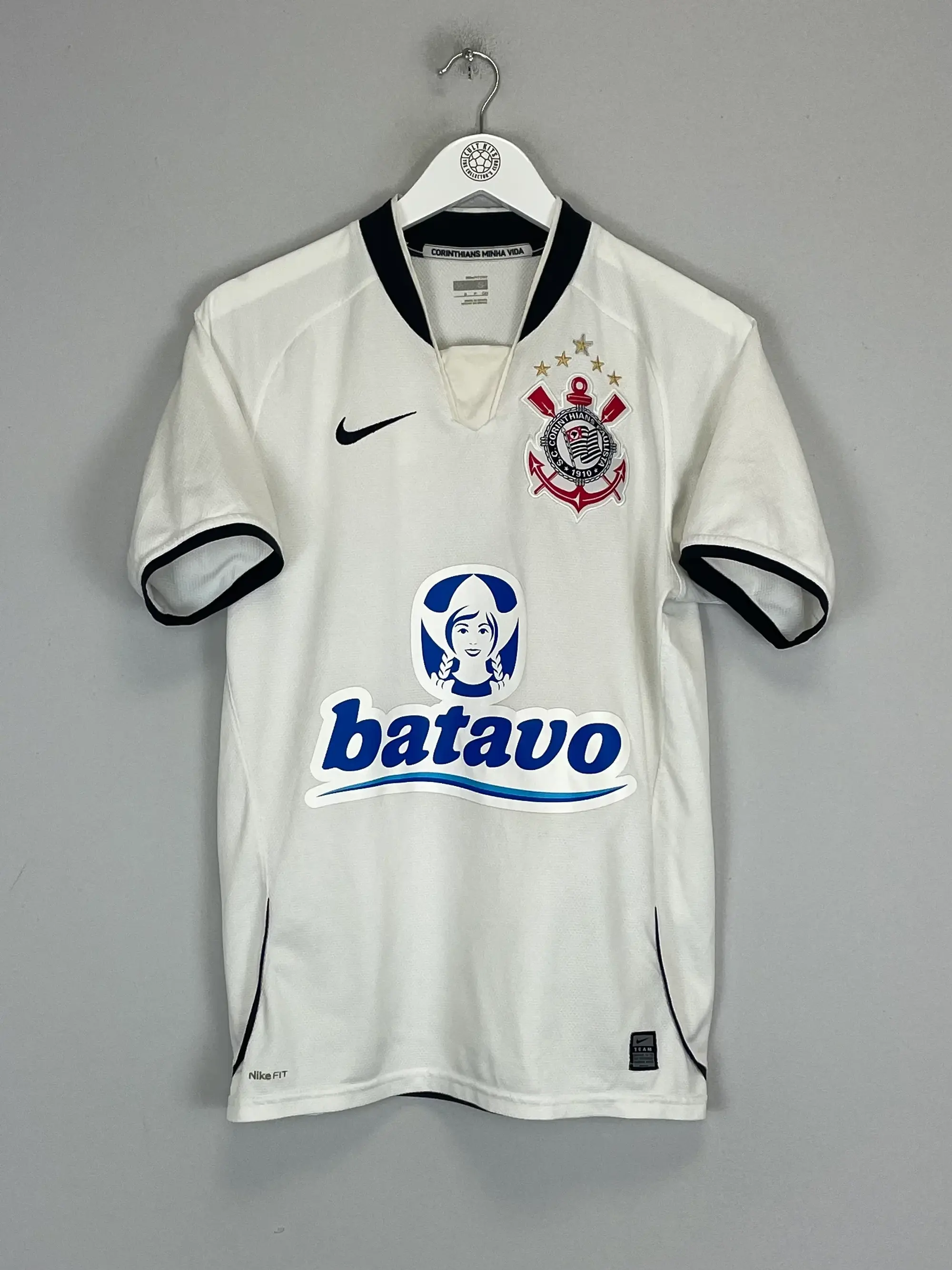 CULT KITS - 2009/10 CORINTHIANS HOME SHIRT (S) NIKE