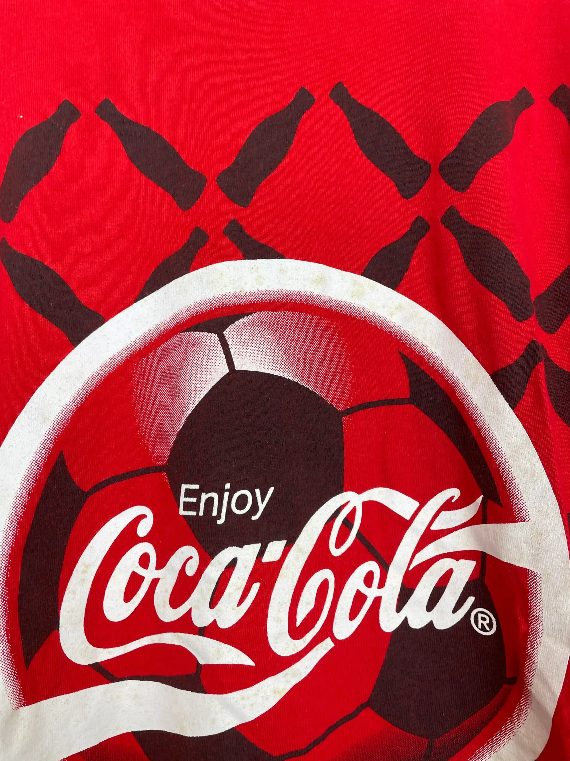 CULT KITS - 1996 COCA COLA EUROS T-SHIRT (S) OM