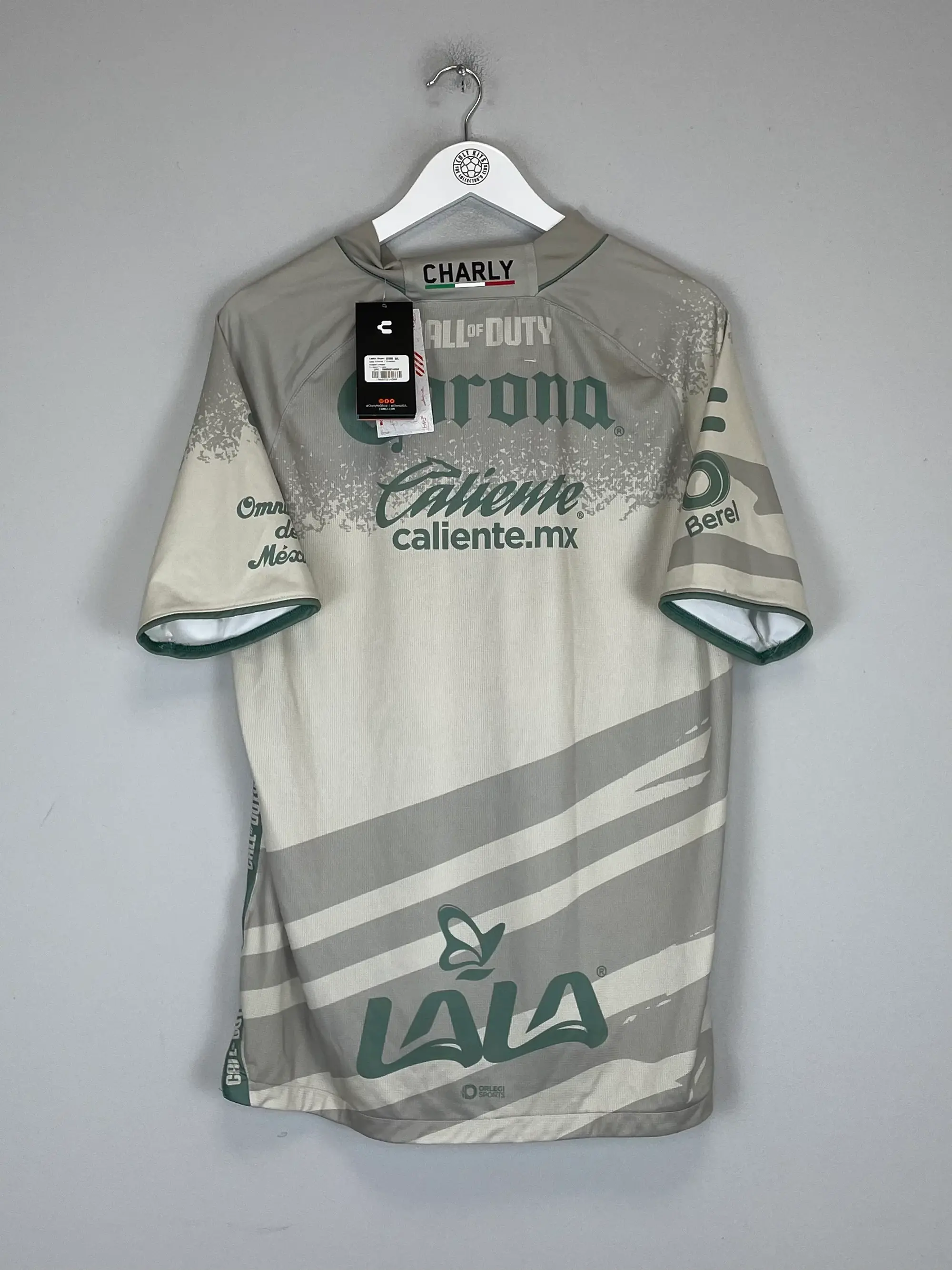 2023/24 SANTOS LAGUNA X CALL OF DUTY *BNWT* SIGNED SHIRT (L) CHARLY | Cult Kits