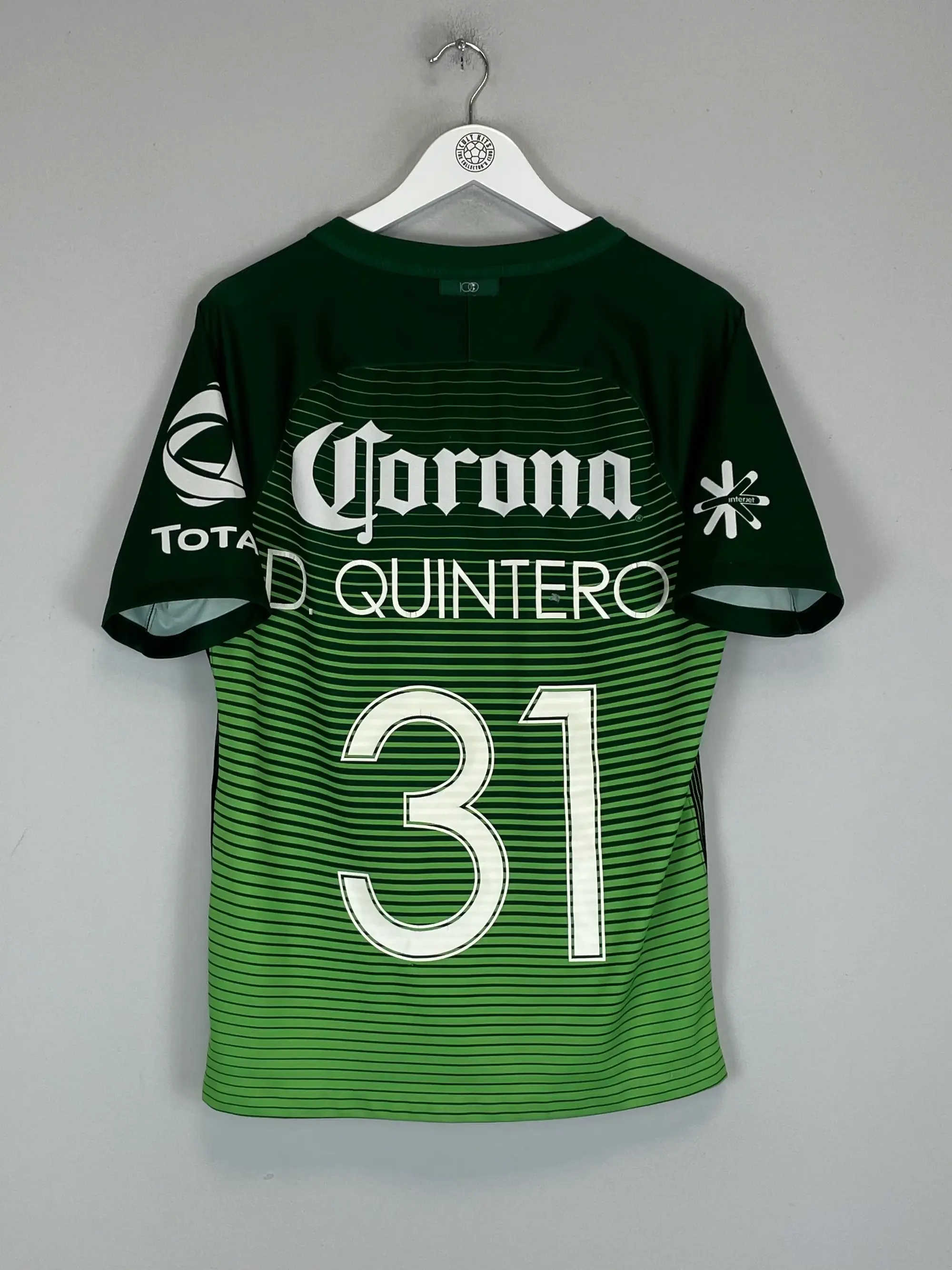 CULT KITS - 2016/17 CLUB AMERICA D.QUINTERO #31 *CENTENARY* THIRD SHIRT (M) NIKE