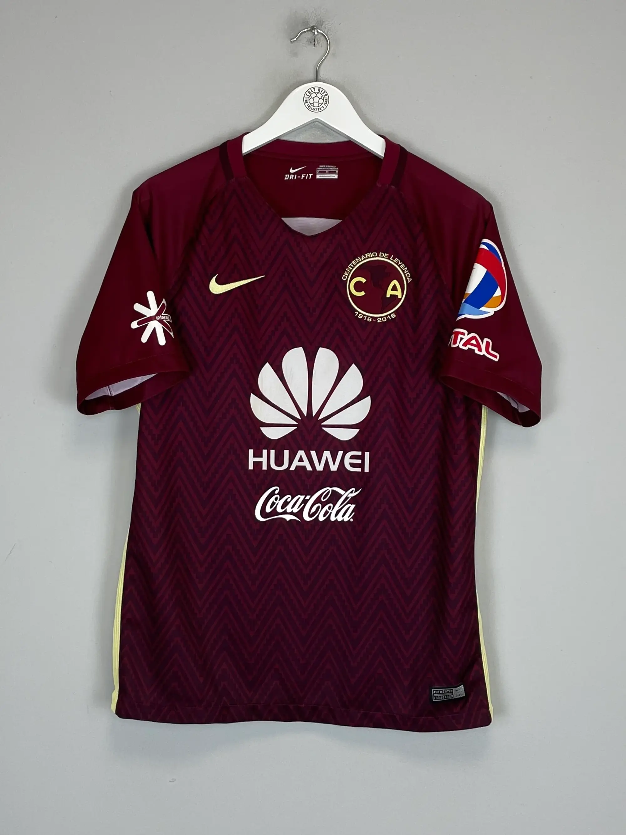 CULT KITS - 2016/17 CLUB AMERICA *CENTENARY* AWAY SHIRT (M) NIKE