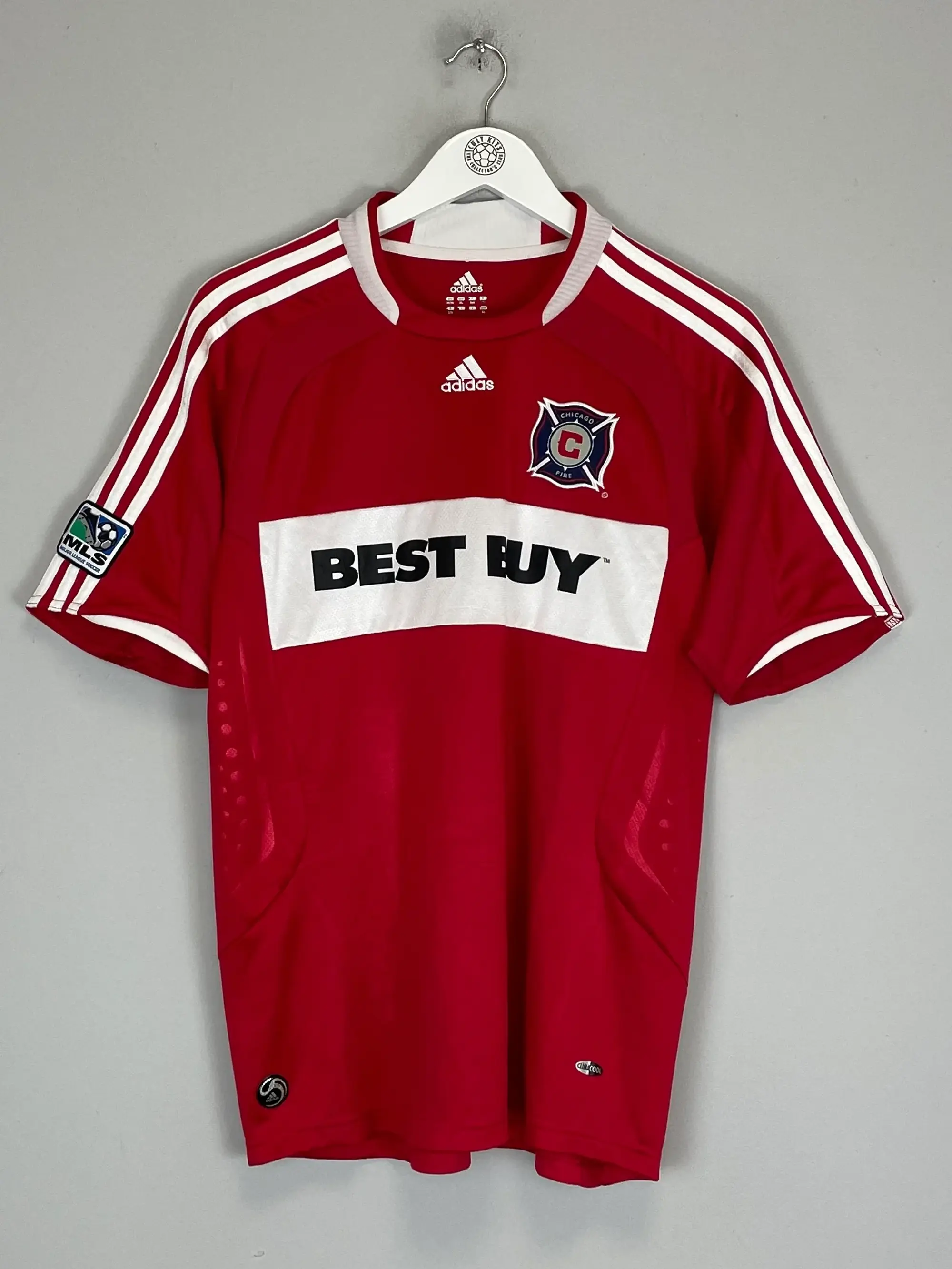 CULT KITS - 2008/09 CHICAGO FIRE  BLANCO #10 HOME SHIRT (S) ADIDAS