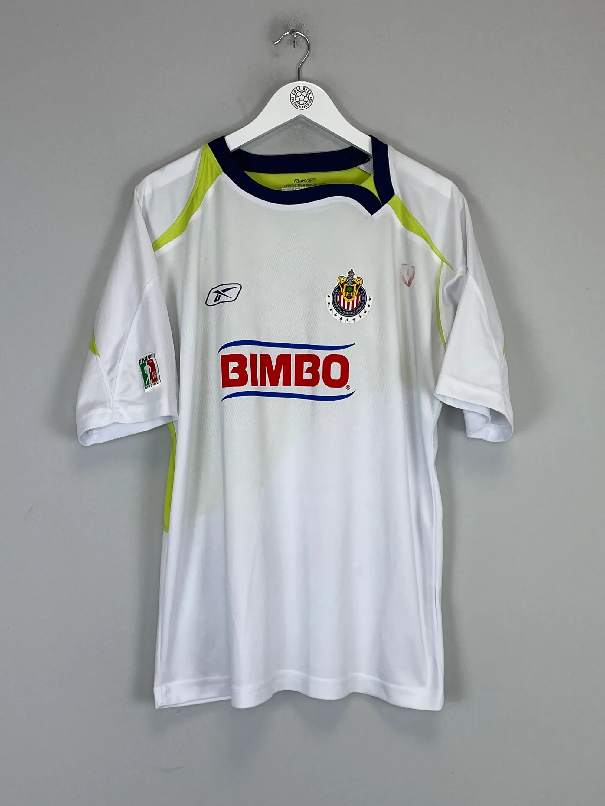 CULT KITS - 2007/08 CHIVAS GUADALAJARA CHICHARITO #25 AWAY SHIRT (L) REEBOK