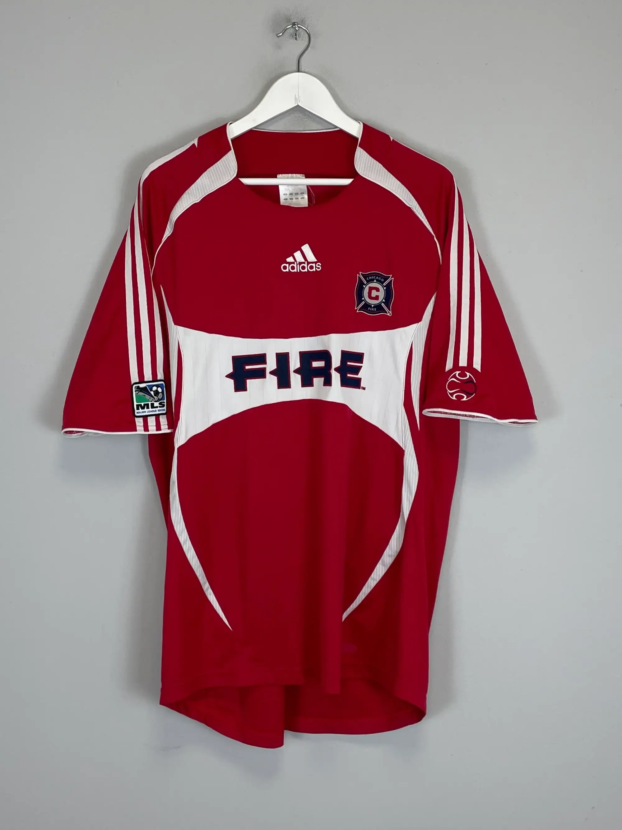 CULT KITS - 2006/07 CHICAGO FIRE HOME SHIRT (XL) ADIDAS