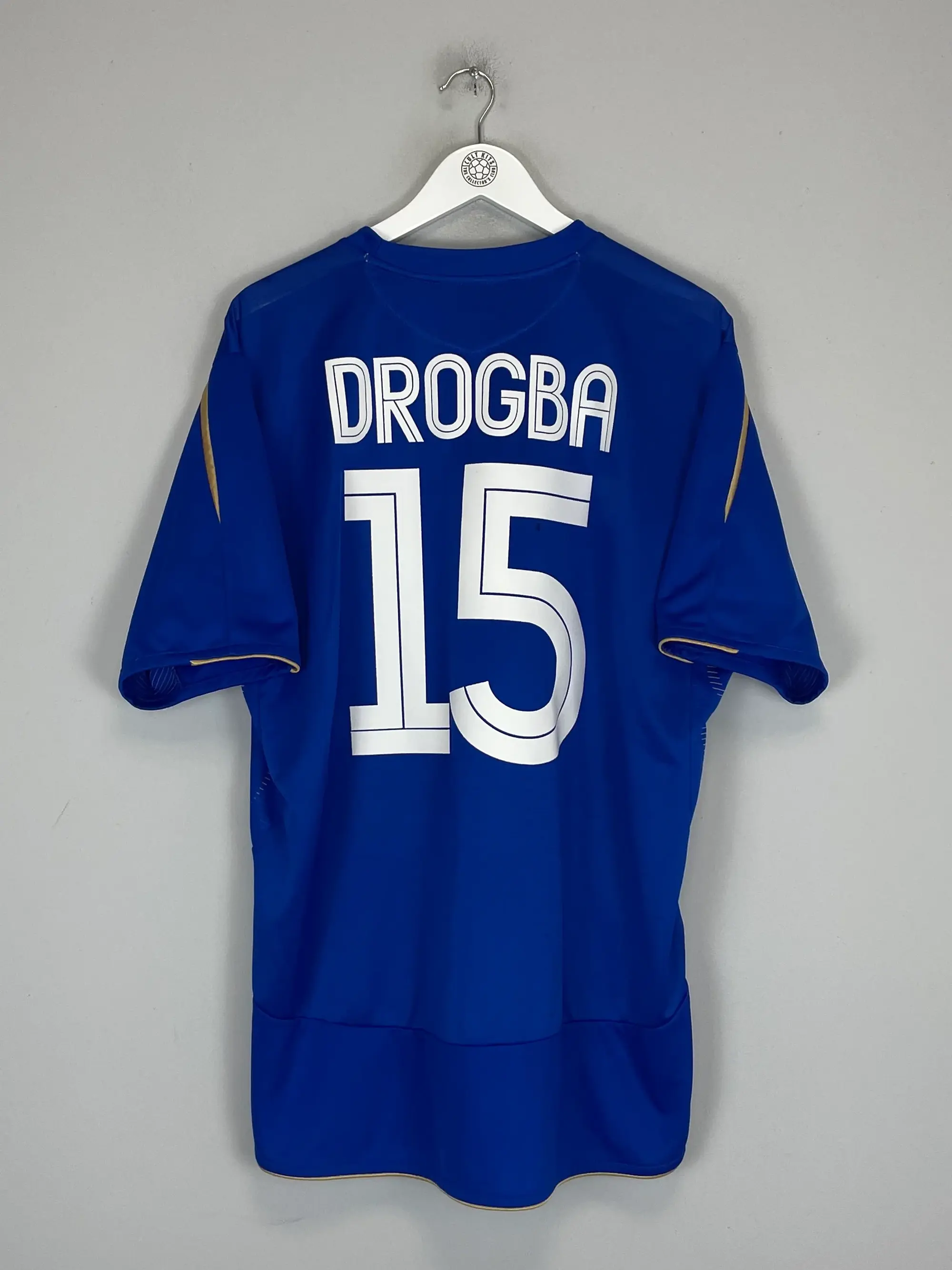 CULT KITS - 2005/06 CHELSEA DROGBA #15 *CENTENARY* HOME SHIRT (XXL) UMBRO
