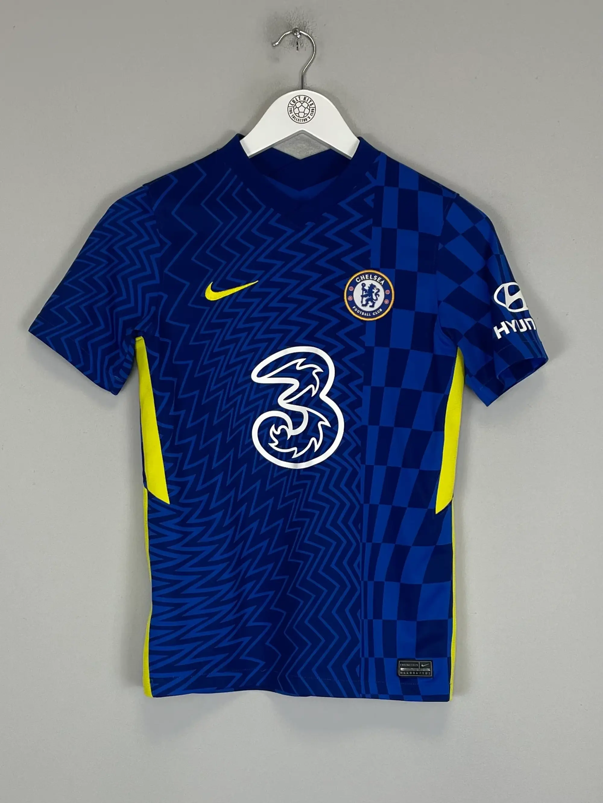 CULT KITS - 2021/22 CHELSEA HOME SHIRT (L.KIDS) NIKE