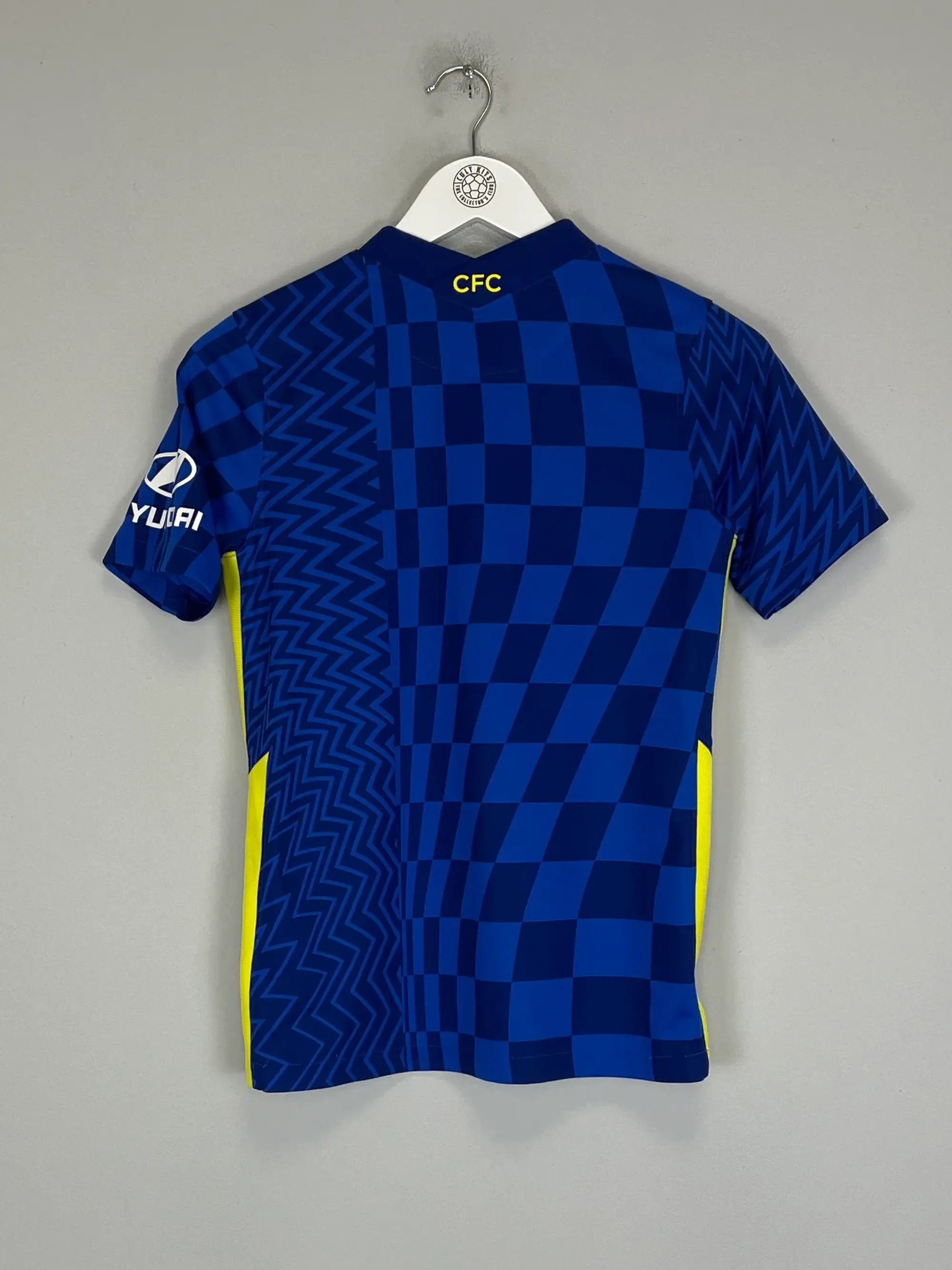 CULT KITS - 2021/22 CHELSEA HOME SHIRT (L.KIDS) NIKE