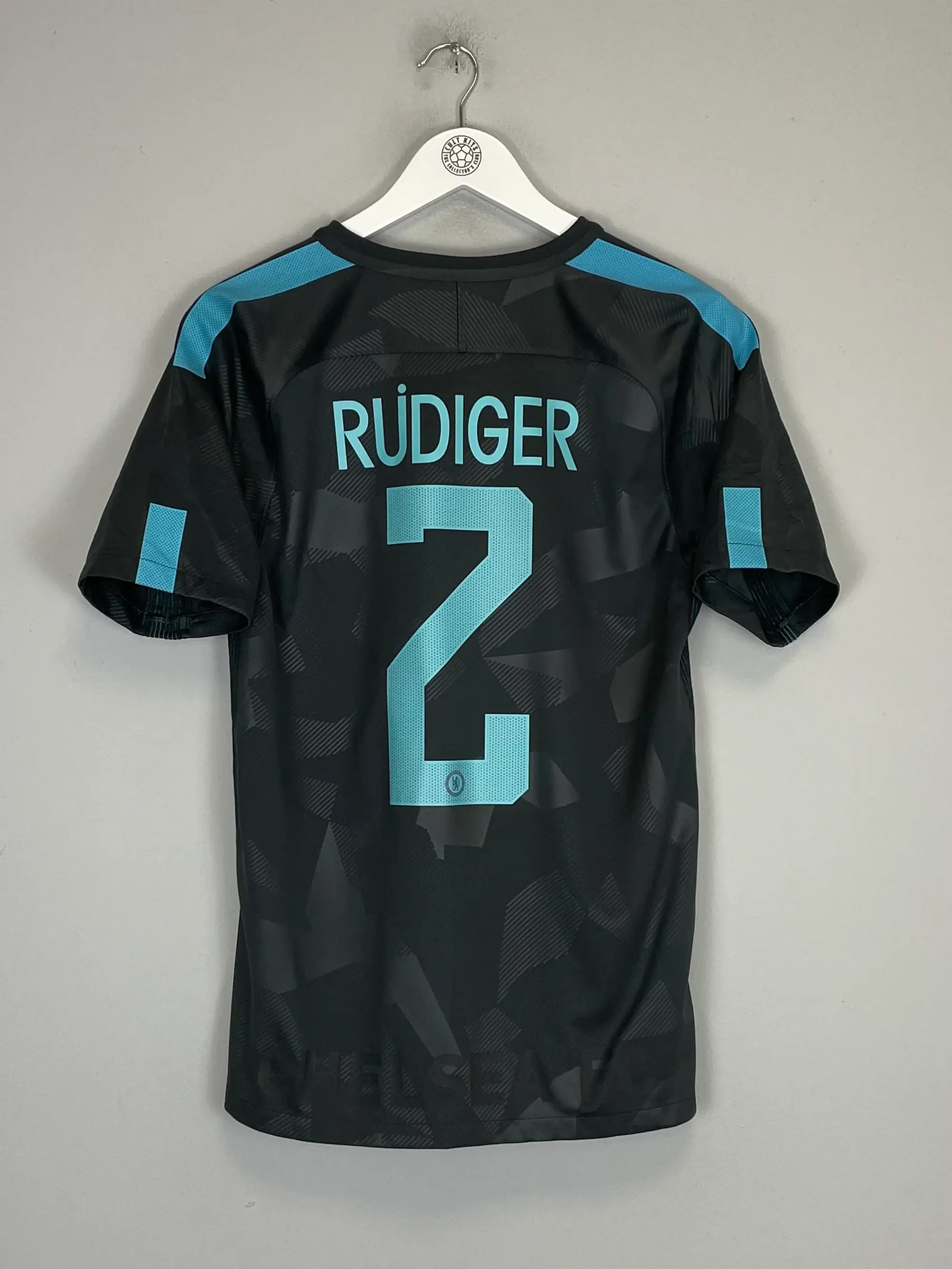 CULT KITS - 2017/18 CHELSEA RUDIGER #2 THIRD SHIRT (S) NIKE