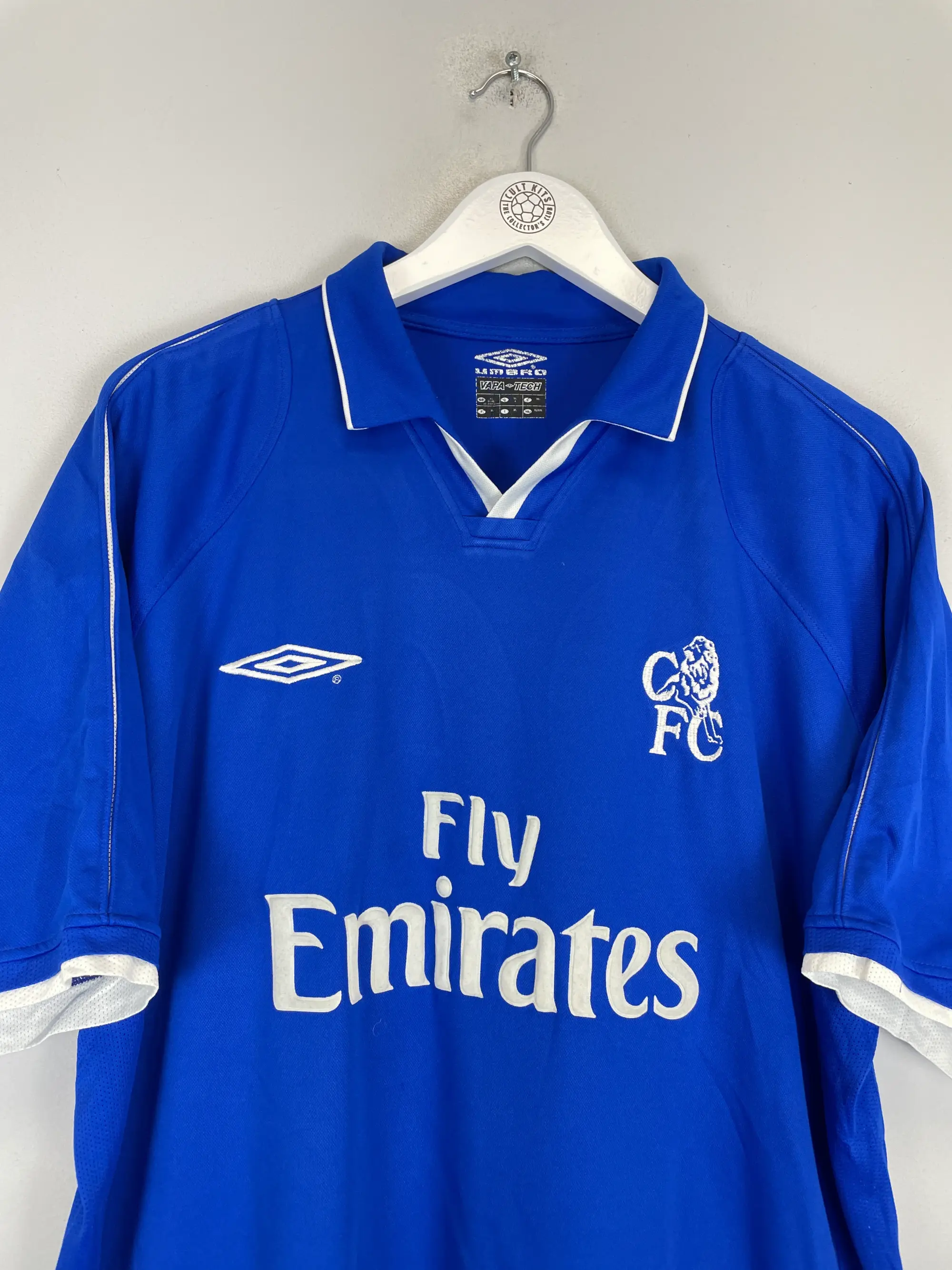 CULT KITS - 2001/03 CHELSEA TERRY #26 HOME SHIRT (XL) UMBRO
