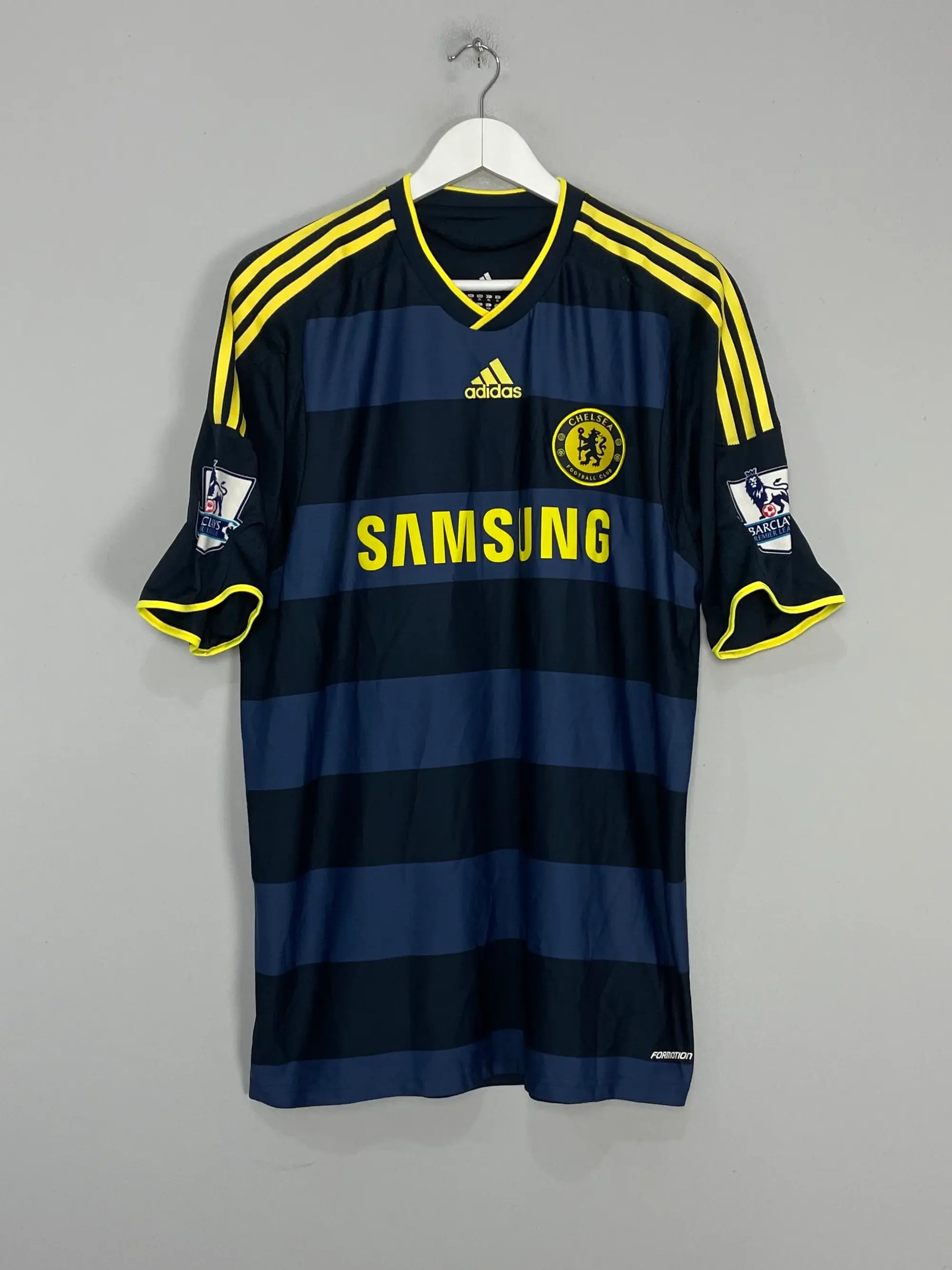 CULT KITS - 2009/10 CHELSEA BALLACK #13 *MATCH ISSUE* AWAY SHIRT (XL) ADIDAS