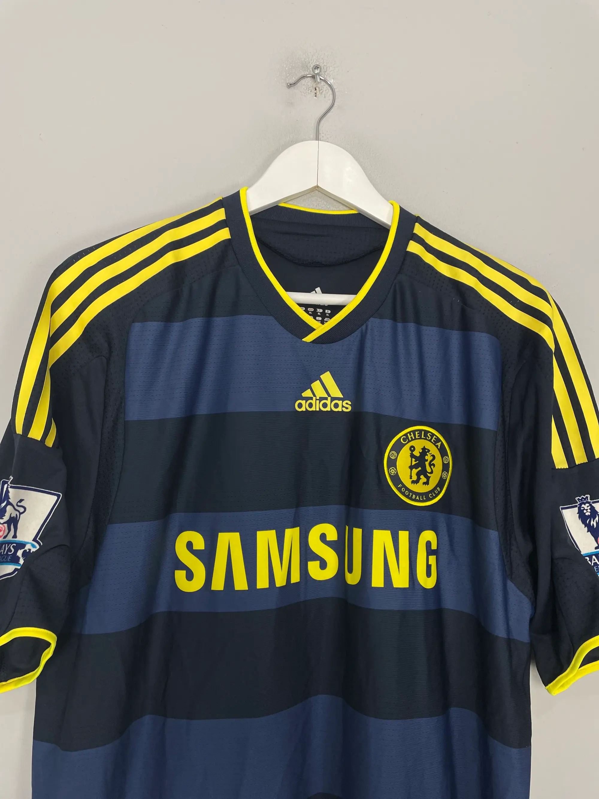 CULT KITS - 2009/10 CHELSEA BALLACK #13 *MATCH ISSUE* AWAY SHIRT (XL) ADIDAS
