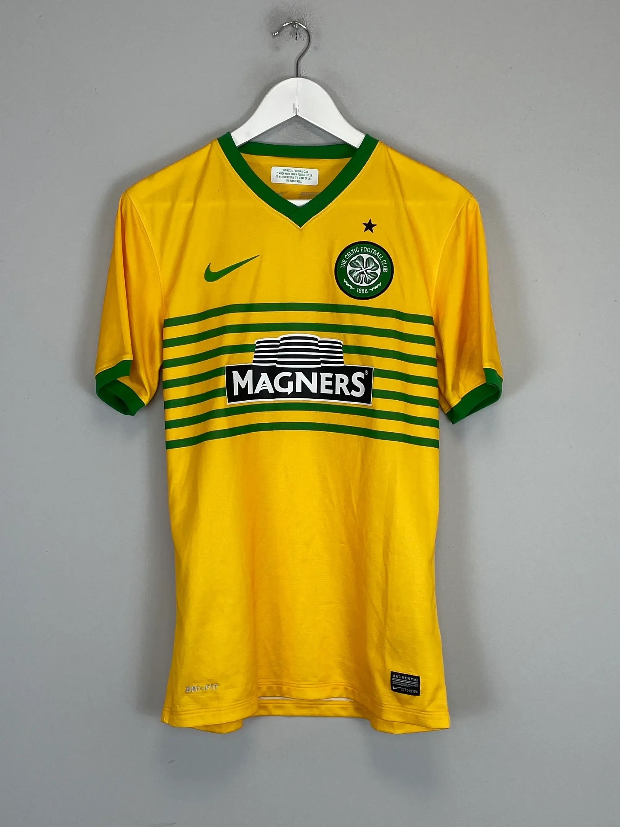 CULT KITS - 2013/14 CELTIC AWAY SHIRT (S) NIKE