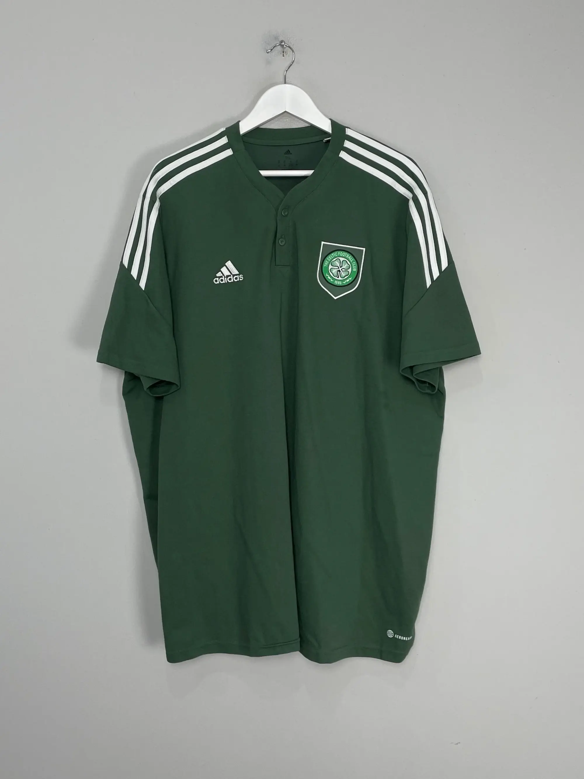 CULT KITS - 2022/23 CELTIC POLO SHIRT (XXXL) ADIDAS