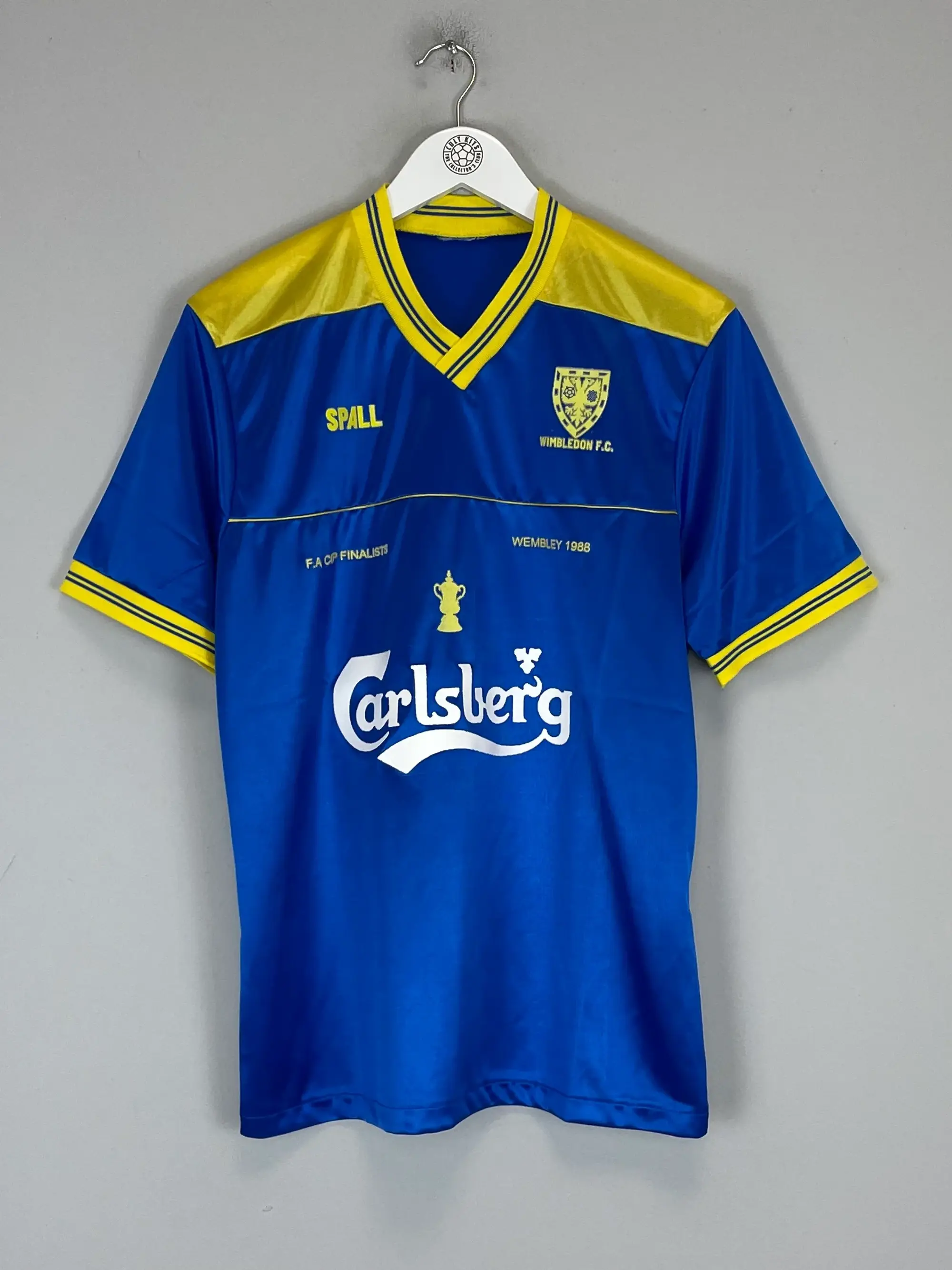 1988 WIMBLEDON *REISSUE* HOME SHIRT (M) SPALL | Cult Kits