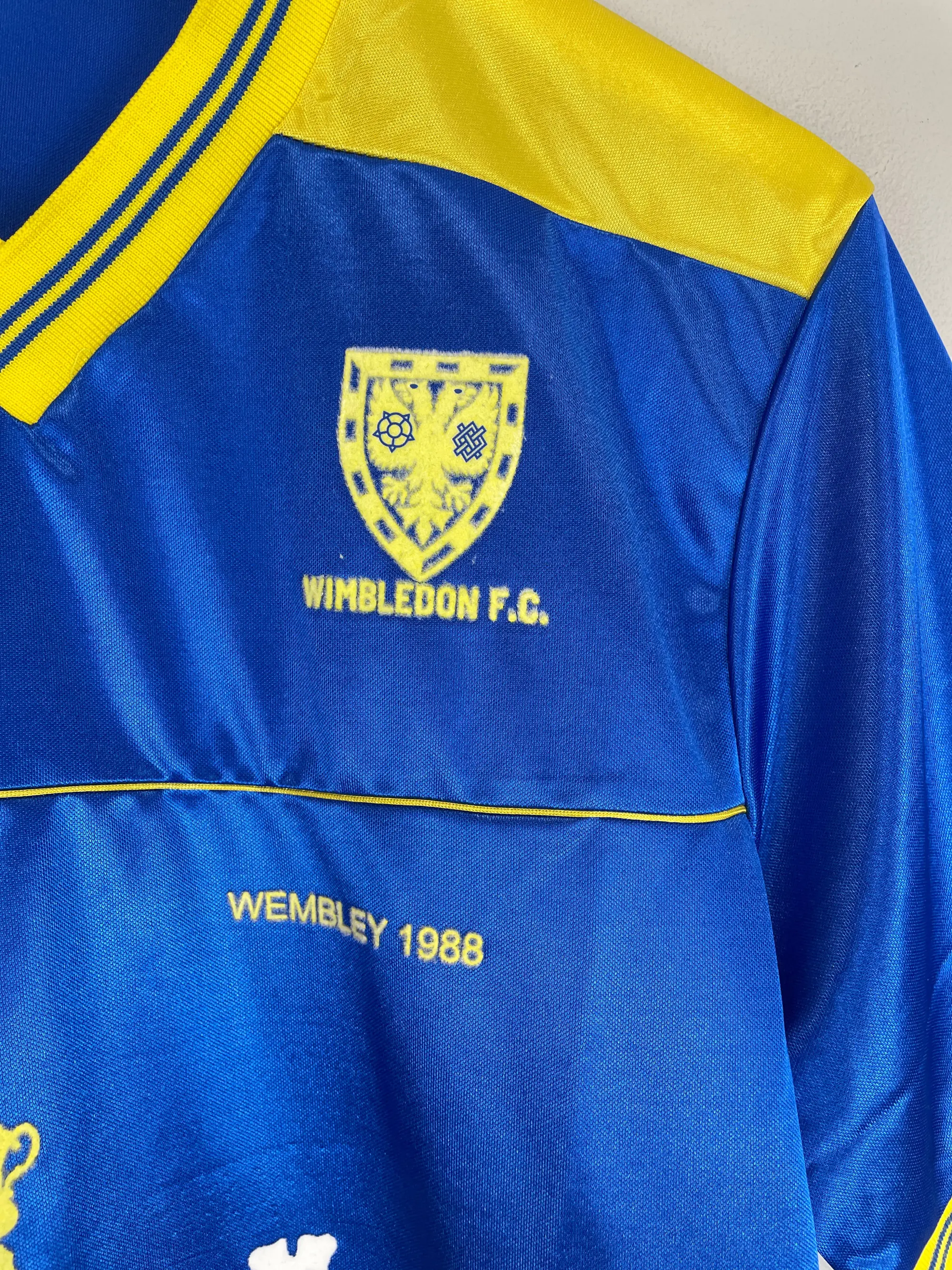 1988 WIMBLEDON *REISSUE* HOME SHIRT (M) SPALL | Cult Kits