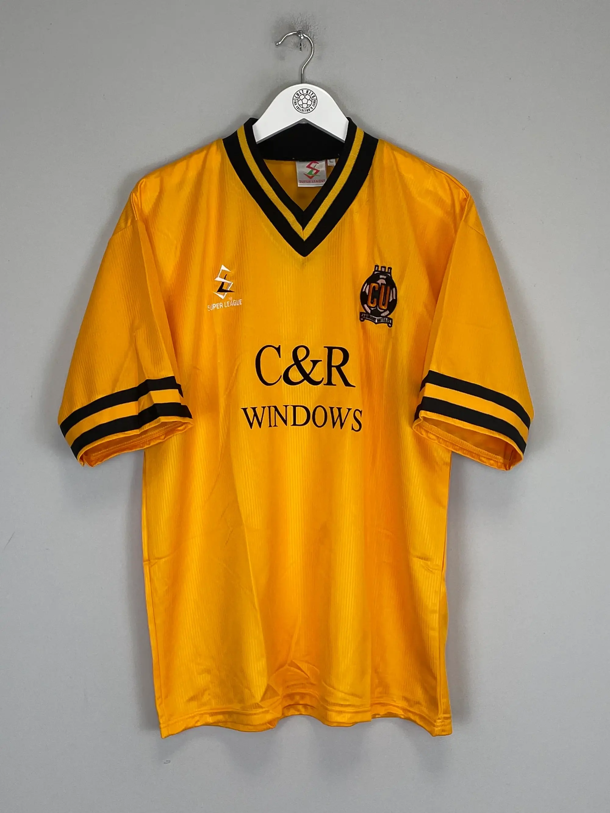 CULT KITS - 1999/01 CAMBRIDGE UNITED *MINT* HOME SHIRT (L) SUPER LEAGUE