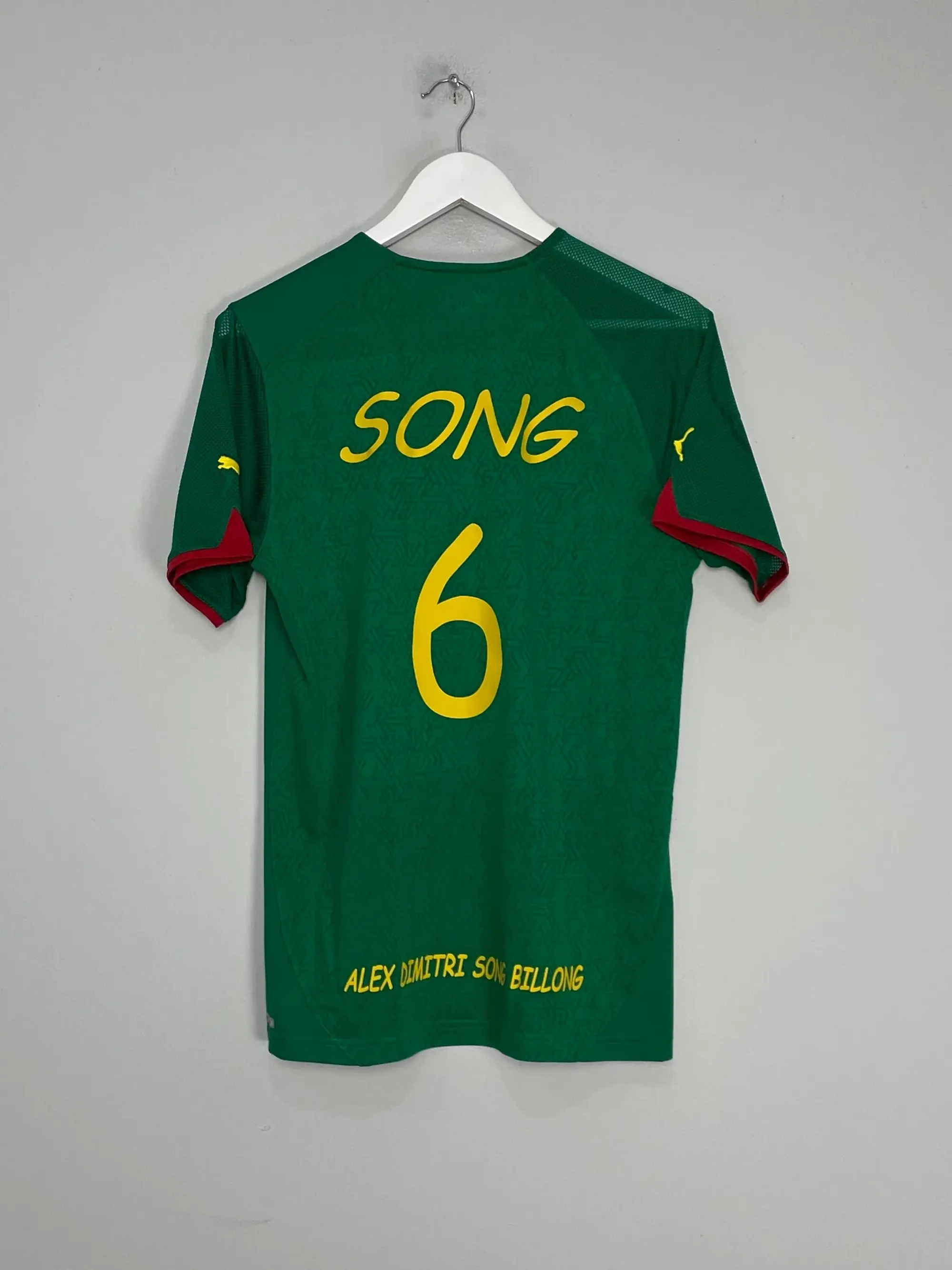 CULT KITS - 2010/11 CAMEROON SONG #6 HOME SHIRT (M) PUMA