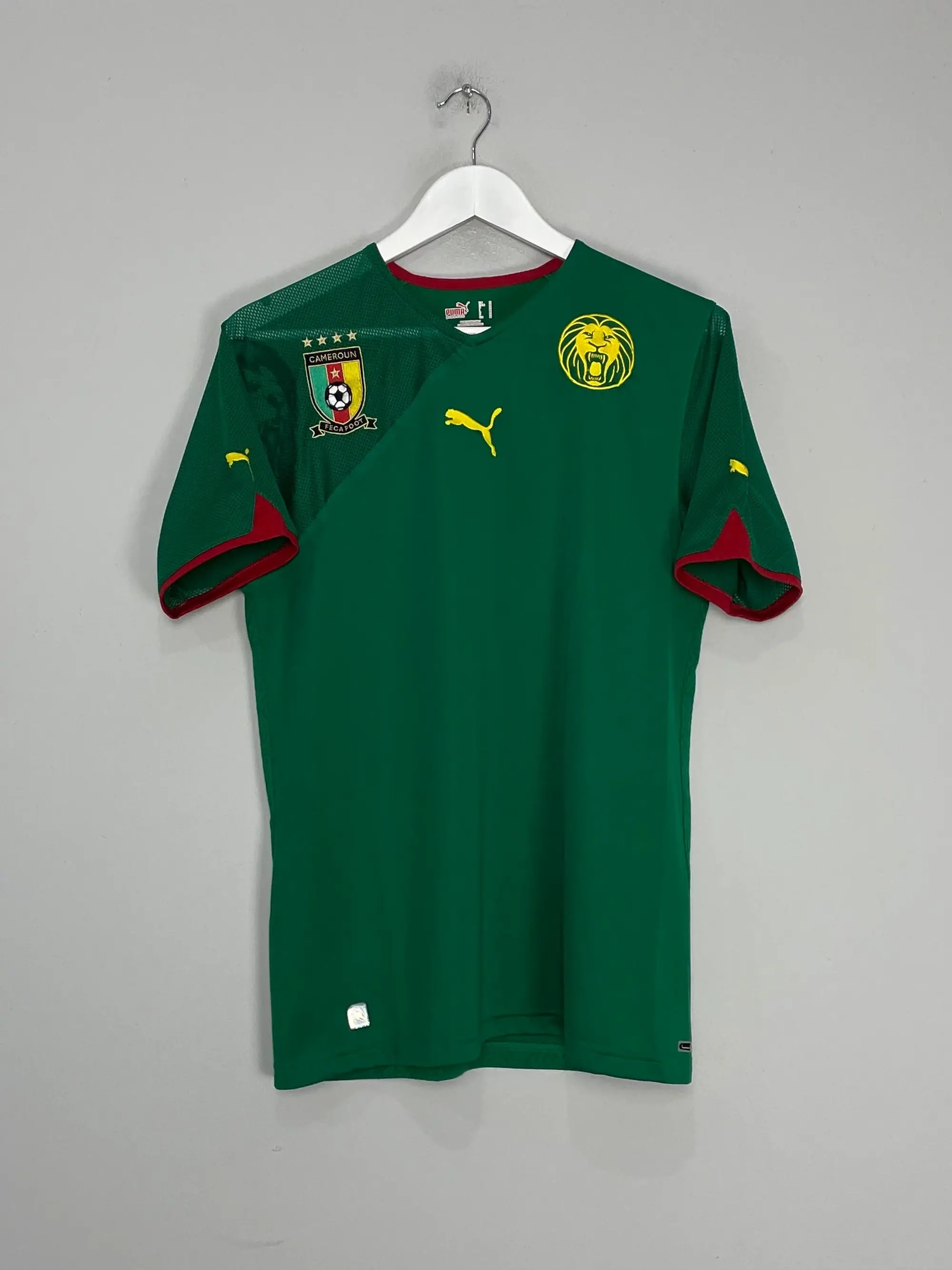 CULT KITS - 2010/11 CAMEROON SONG #6 HOME SHIRT (M) PUMA