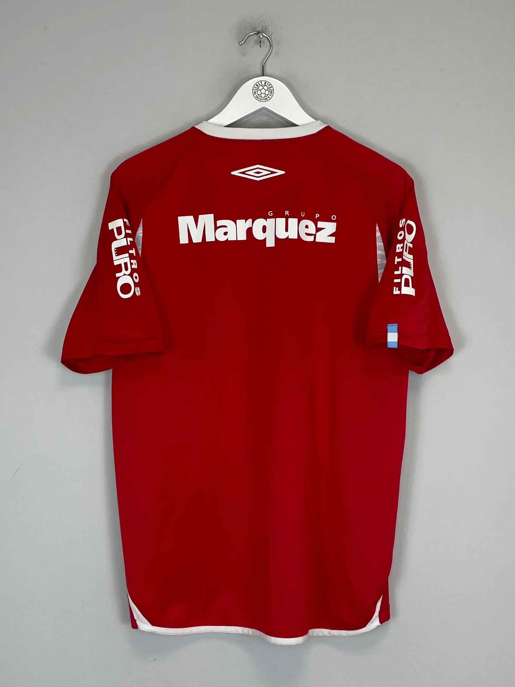 CULT KITS - 2007/08 INDEPENDIENTE CENTENARY  HOME SHIRT (M) UMBRO