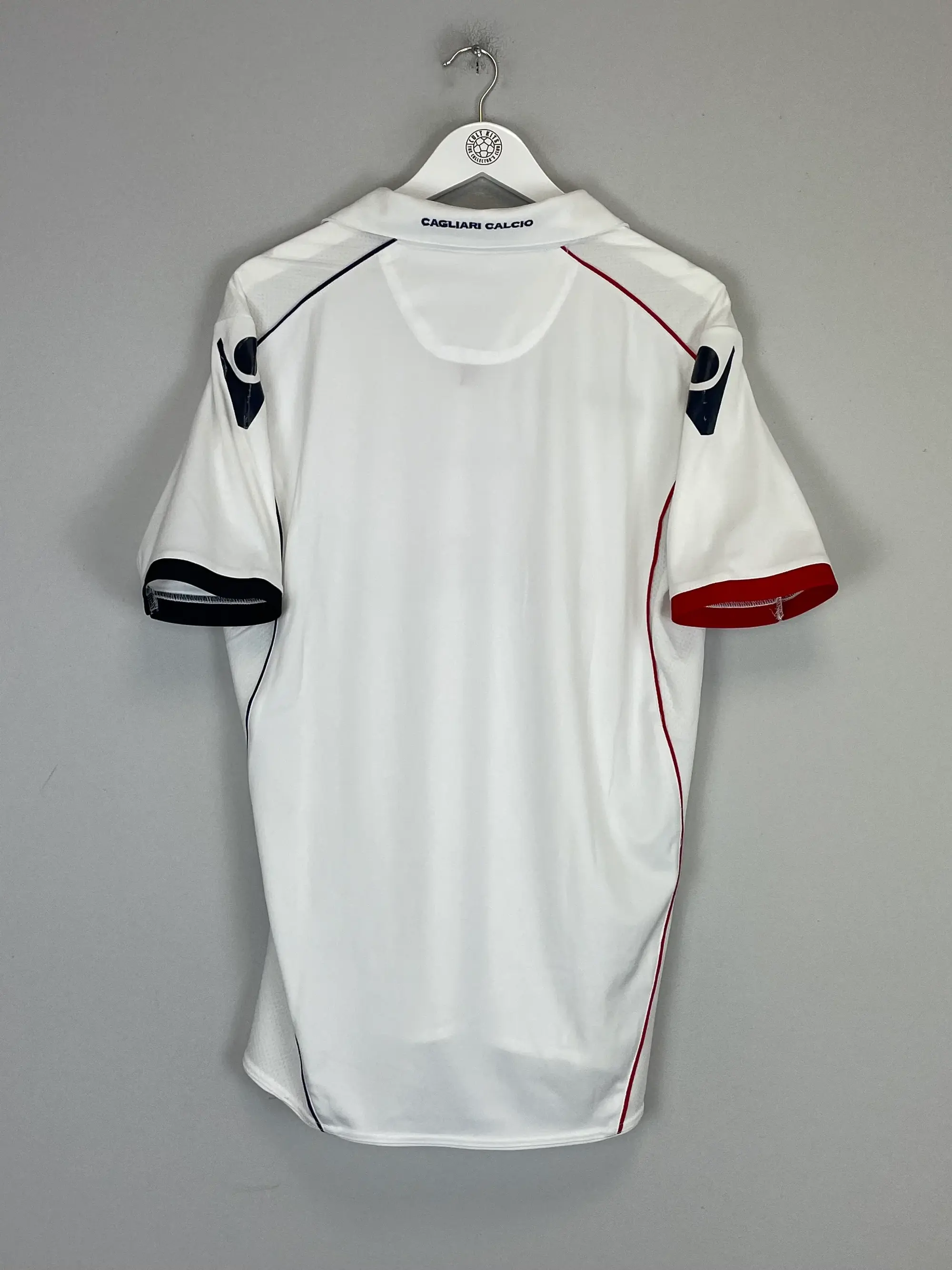 2010/11 CAGLIARI AWAY SHIRT (L) MACRON | Cult Kits
