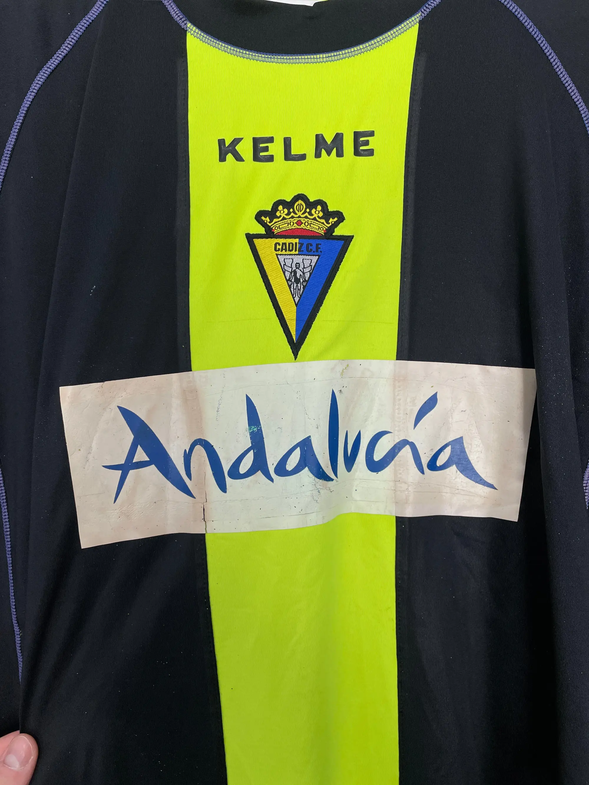 CULT KITS - 2007/08 CADIZ FC R.NAVAS #13 L/S GK SHIRT (L) KELME