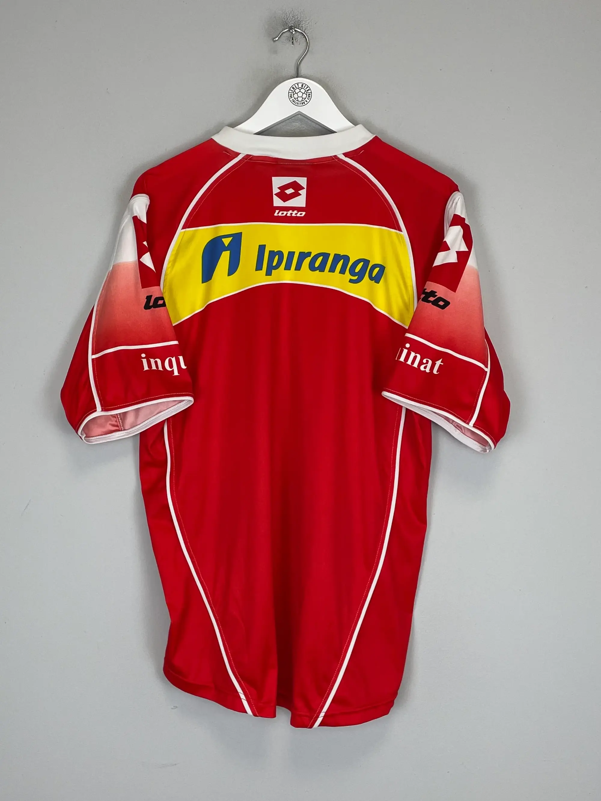 2004/05 ARGENTINOS JUNIORS HOME SHIRT (M) LOTTO | Cult Kits