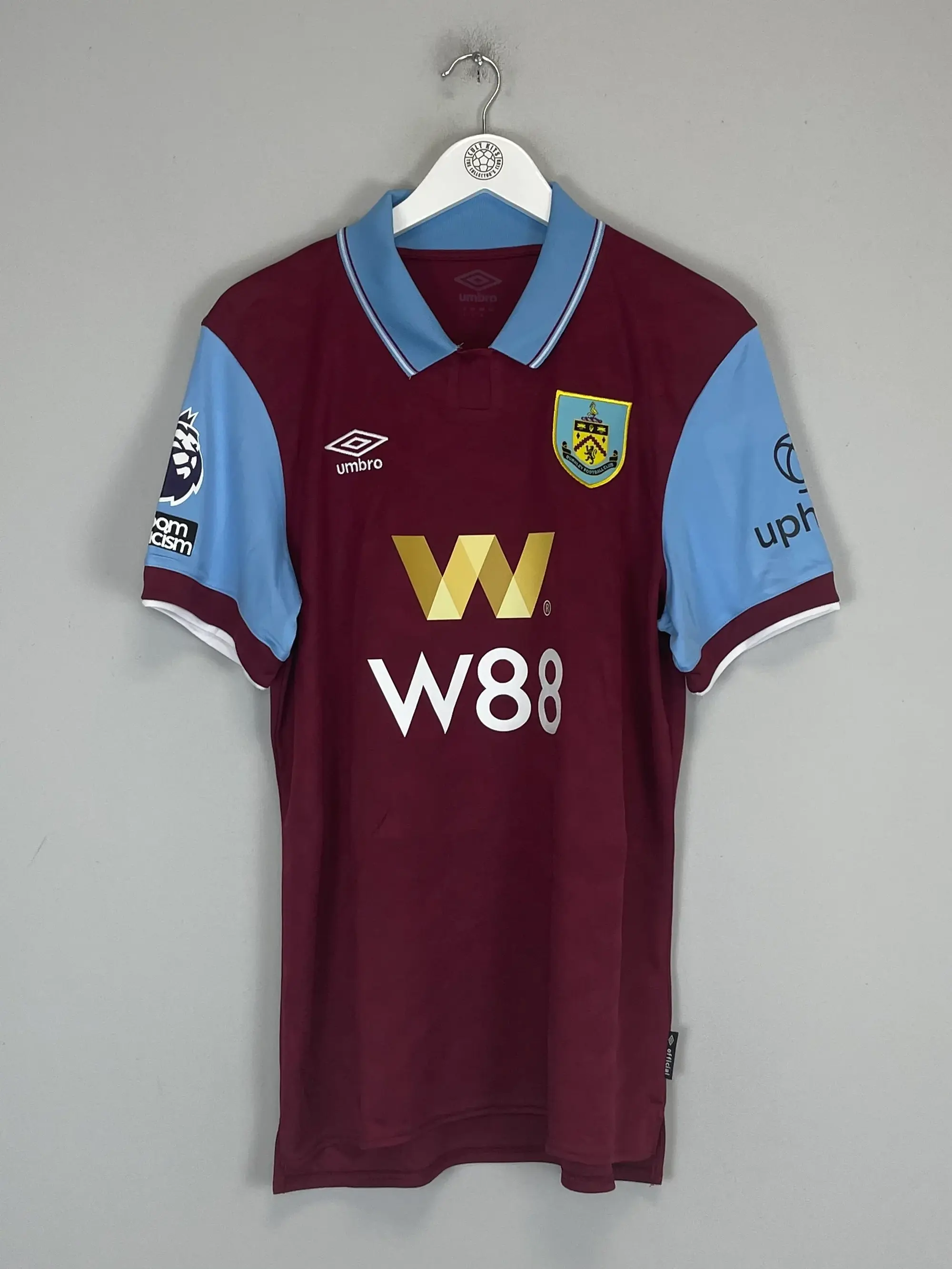 CULT KITS | 2023/24 BURNLEY RODRIGUEZ #19 *MATCH WORN* SHIRT UMBRO