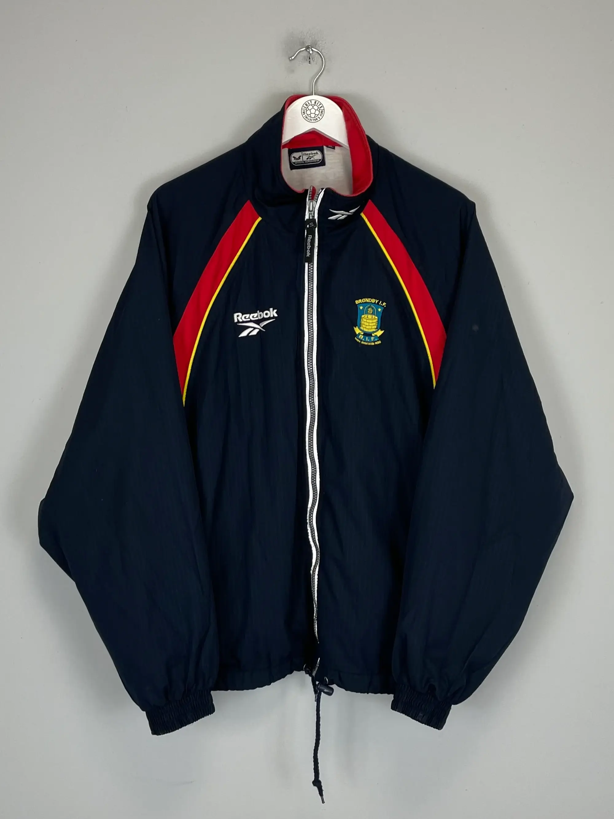 CULT KITS - 1997/98 BRONDBY TRACK JACKET (XL) REEBOK