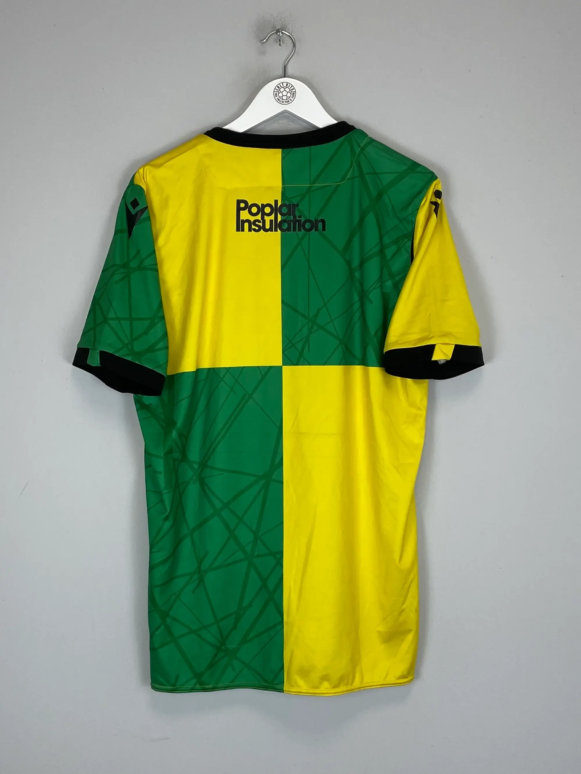 CULT KITS - 2021/22 BRISTOL ROVERS AWAY SHIRT (XL) MACRON