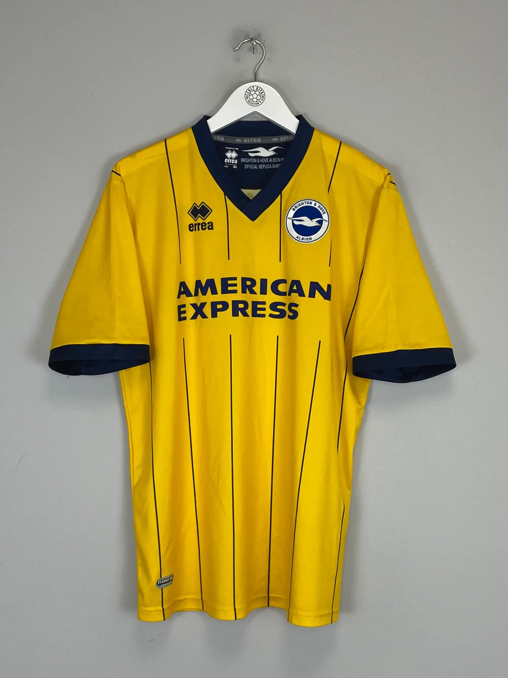 CULT KITS - 2013/14 BRIGHTON AWAY SHIRT (XL) ERREA