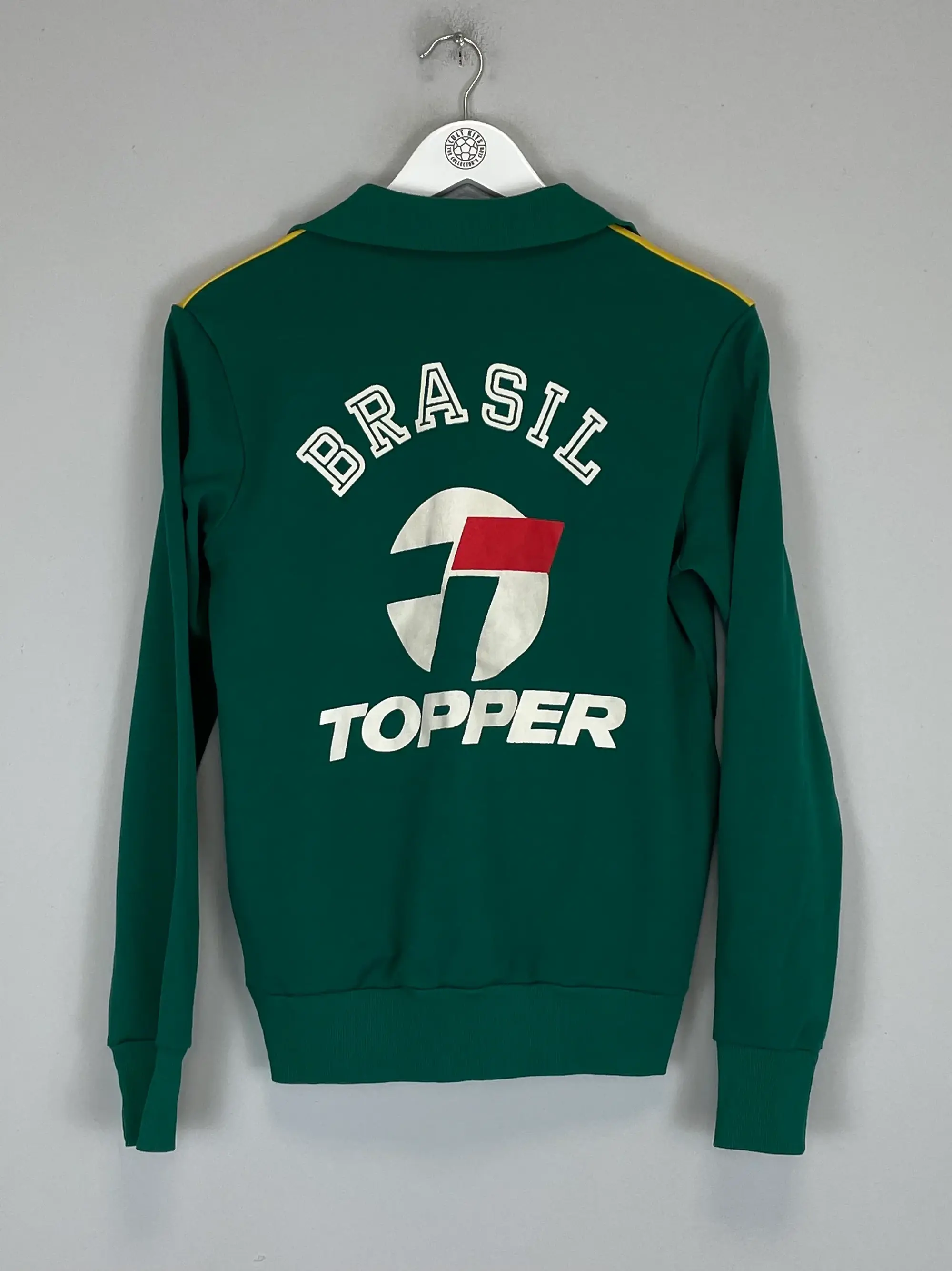 CULT KITS - 1980/82 BRAZIL TRACK JACKET (S) TOPPER