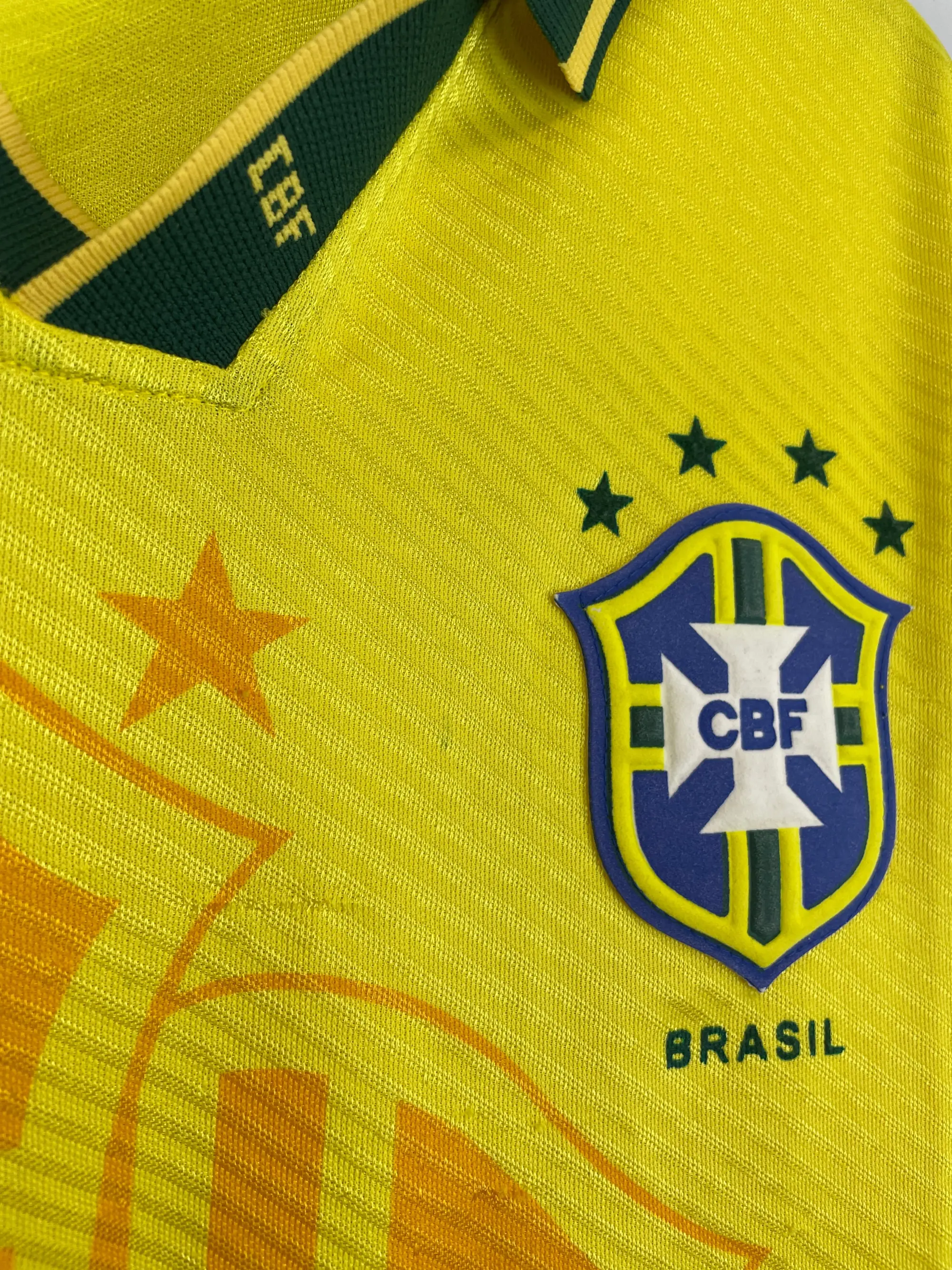 CULT KITS - 1994/97 BRAZIL HOME SHIRT (S) UMBRO