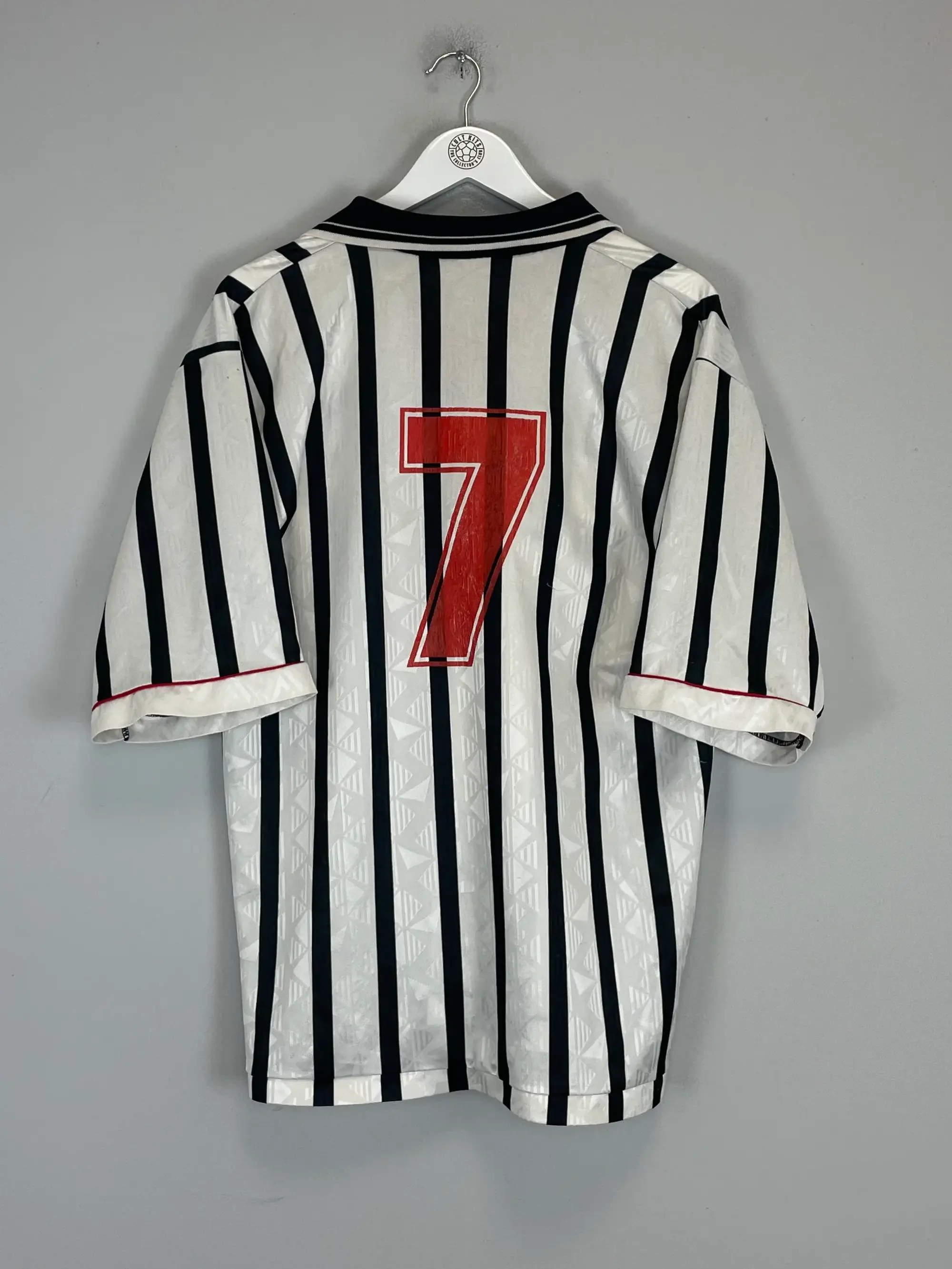 CULT KITS - 1996/98 BRENTFORD #7 *MATCH ISSUE* AWAY SHIRT (L) COBRA SPORTS