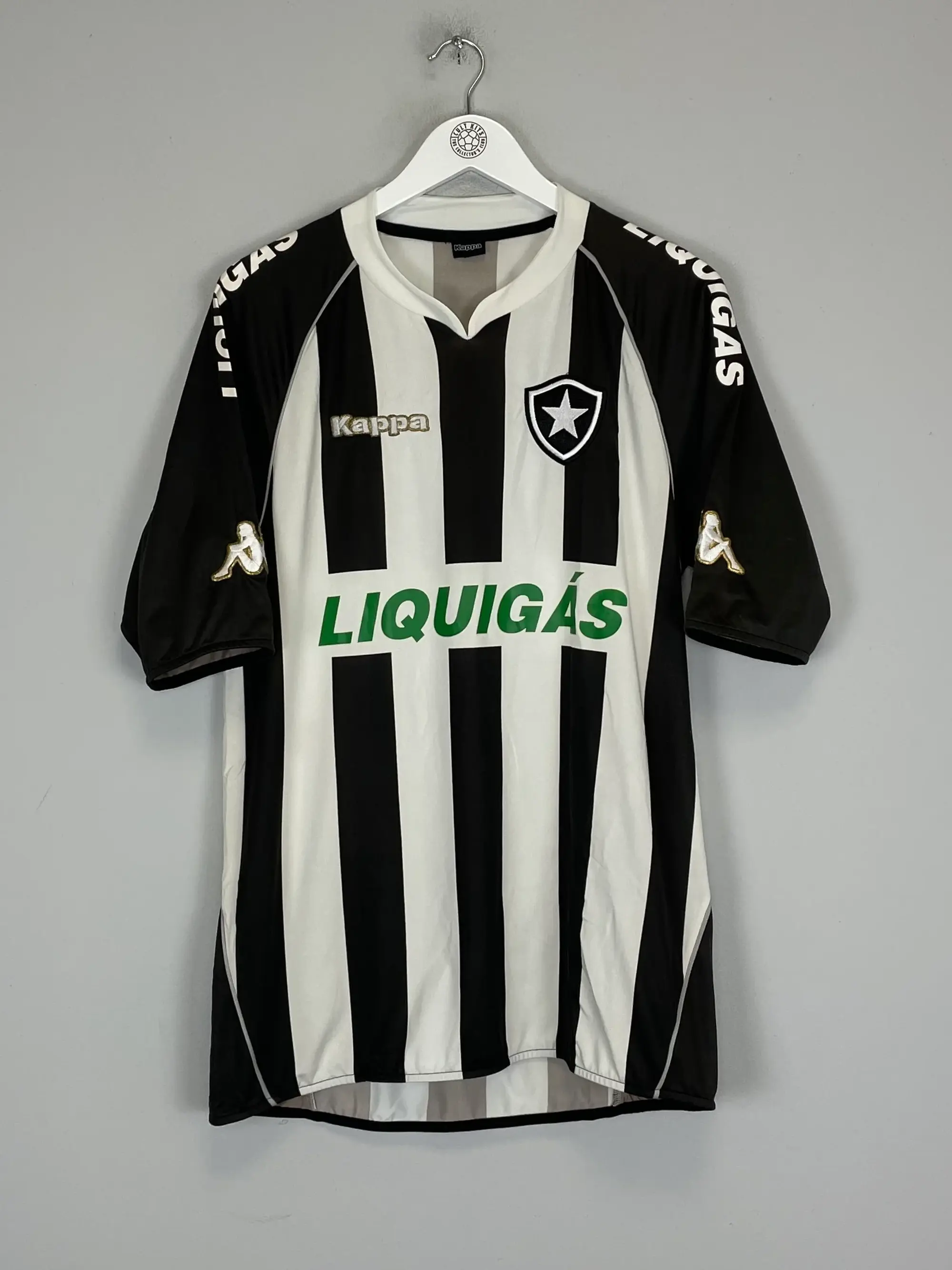 CULT KITS - 2008 BOTAFOGO #7 HOME SHIRT (L) KAPPA