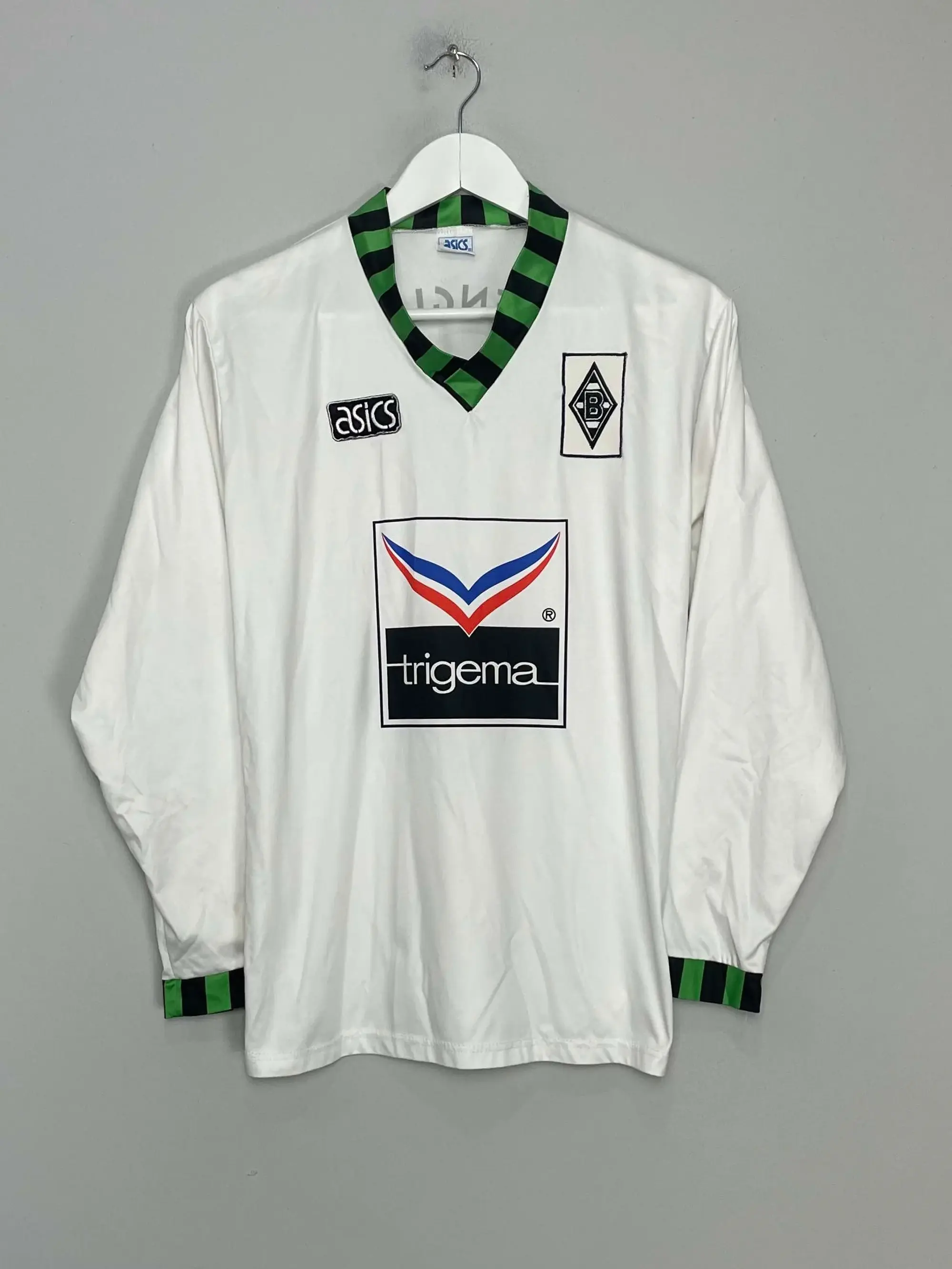 CULT KITS - 1992/94 MONCHENGLADBACH L/S HOME SHIRT (S) ASICS