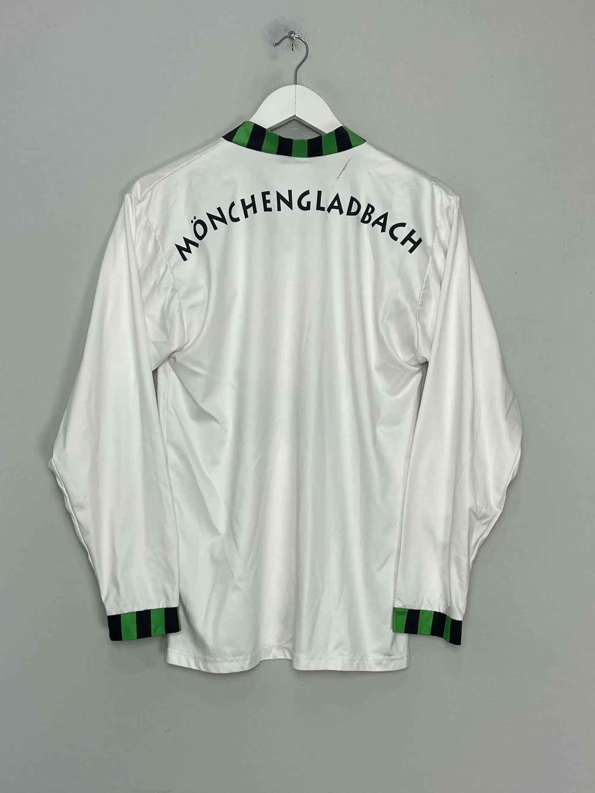 CULT KITS - 1992/94 MONCHENGLADBACH L/S HOME SHIRT (S) ASICS