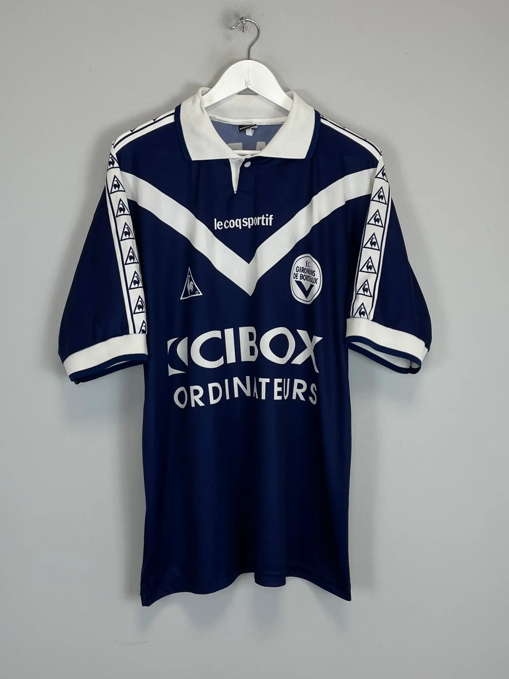 CULT KITS - 1997/99 BORDEAUX PAPIN #27 HOME SHIRT (XL) LE COQ