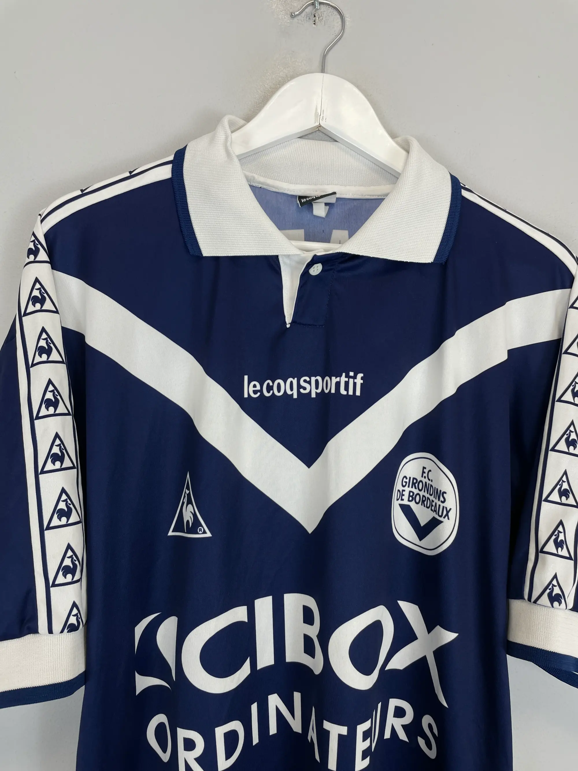 CULT KITS - 1997/99 BORDEAUX PAPIN #27 HOME SHIRT (XL) LE COQ