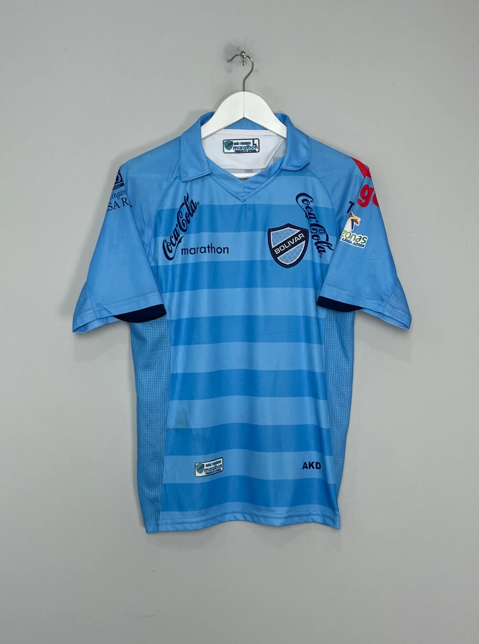 CULT KITS - 2014/15 BOLIVAR GARCIA #10 HOME SHIRT (L) MARATHON