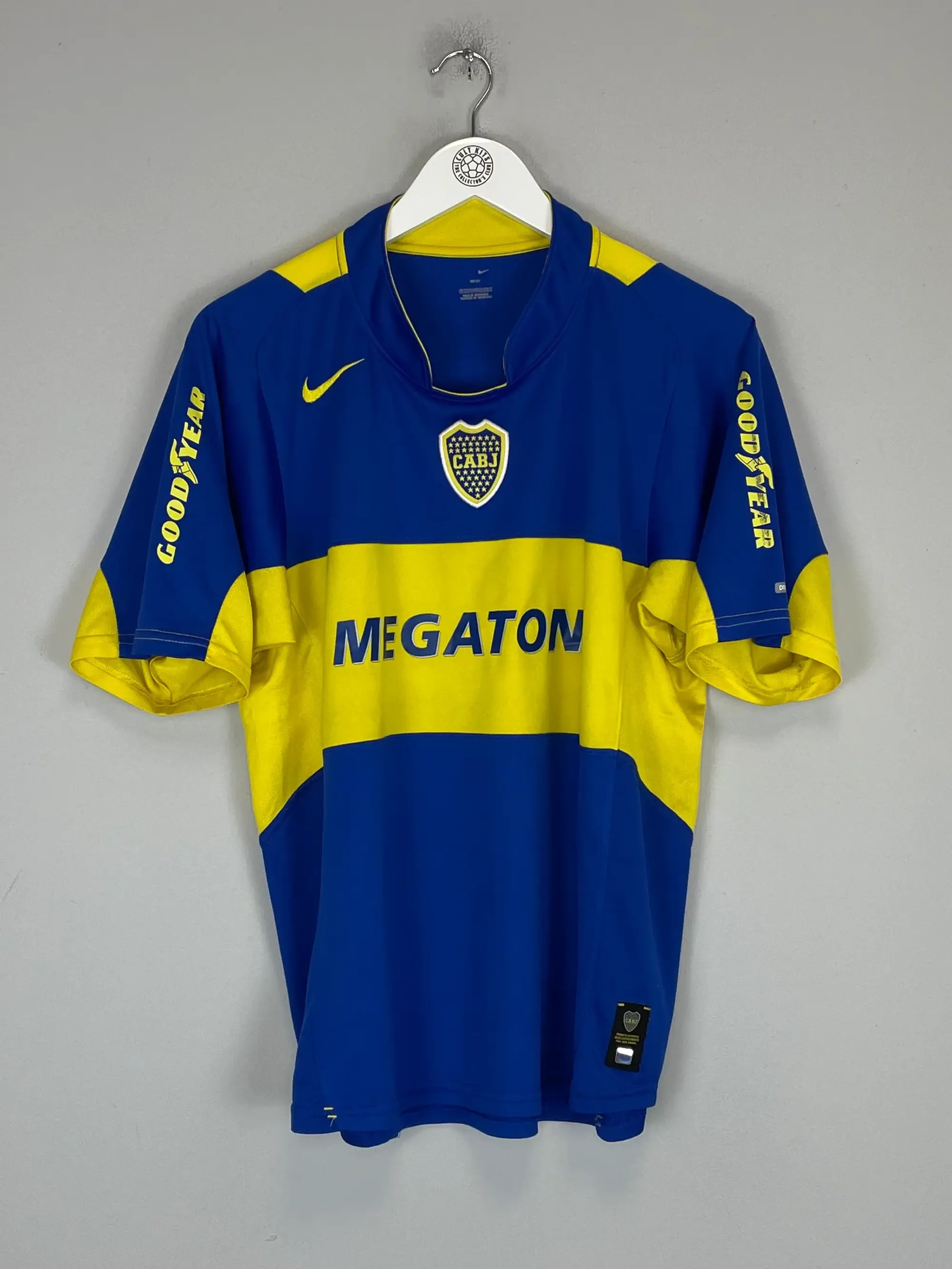 CULT KITS - 2005/06 BOCA JUNIORS HOME SHIRT (L) NIKE