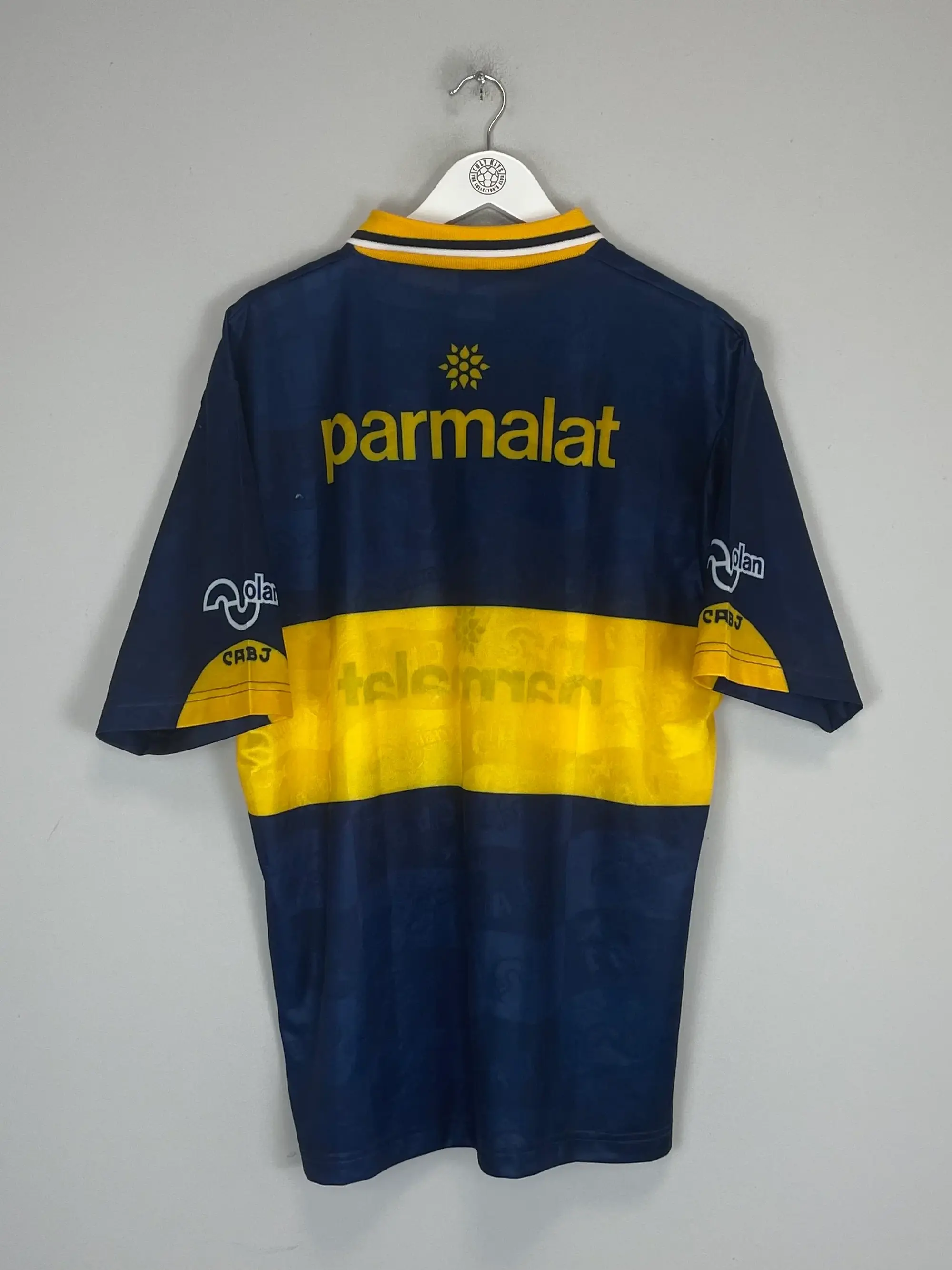 CULT KITS - 1995 BOCA JUNIORS HOME SHIRT (L) OLAN