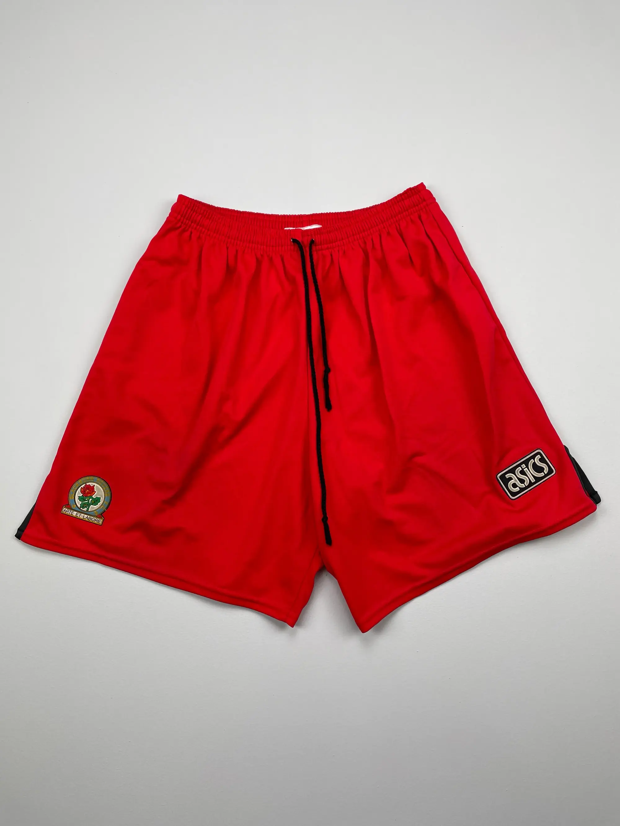 CULT KITS - 1996/98 BLACKBURN ROVERS AWAY SHORTS (L) ASICS