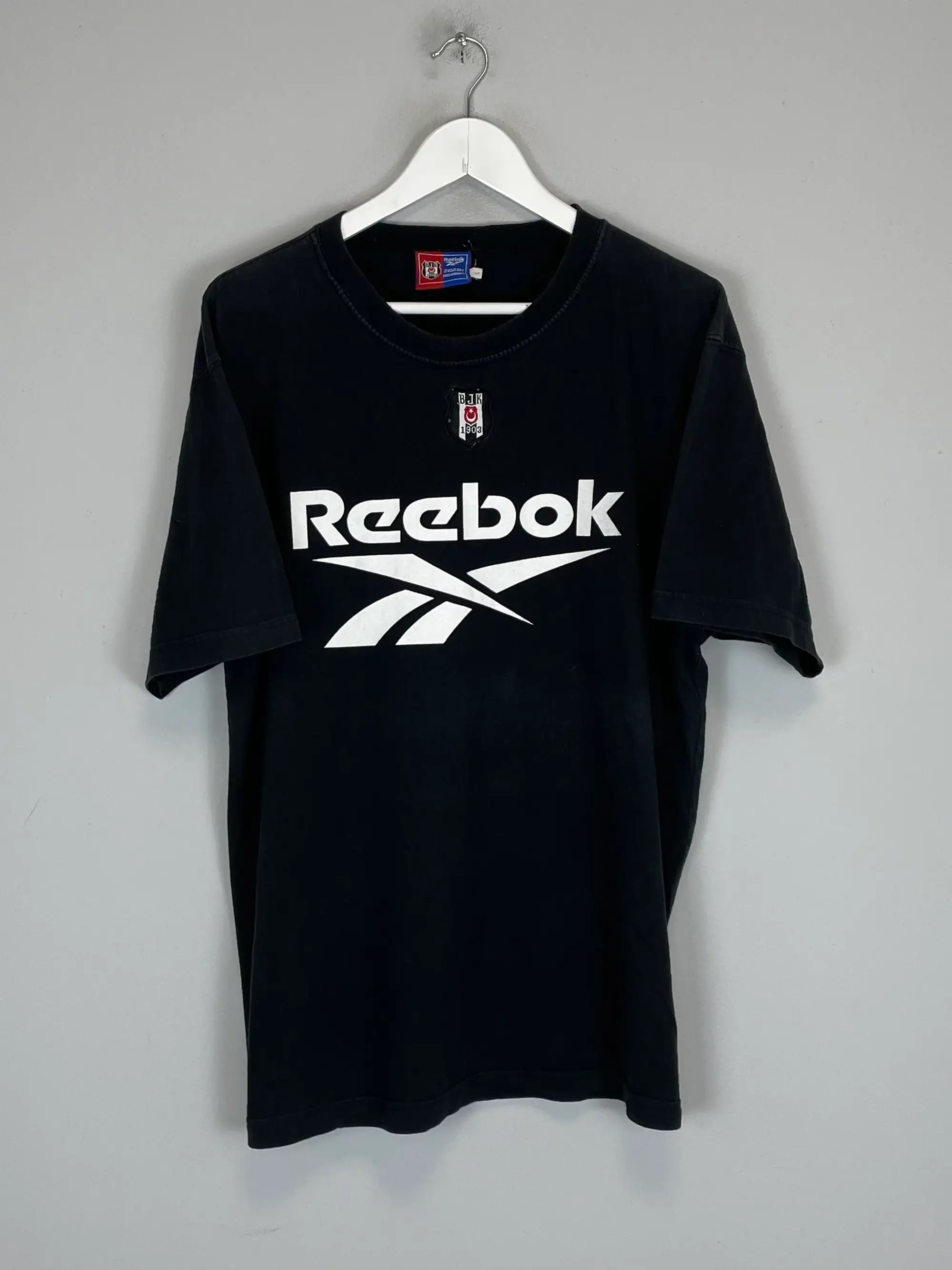 CULT KITS - 1999/01 BESIKTAS T-SHIRT (L) REEBOK