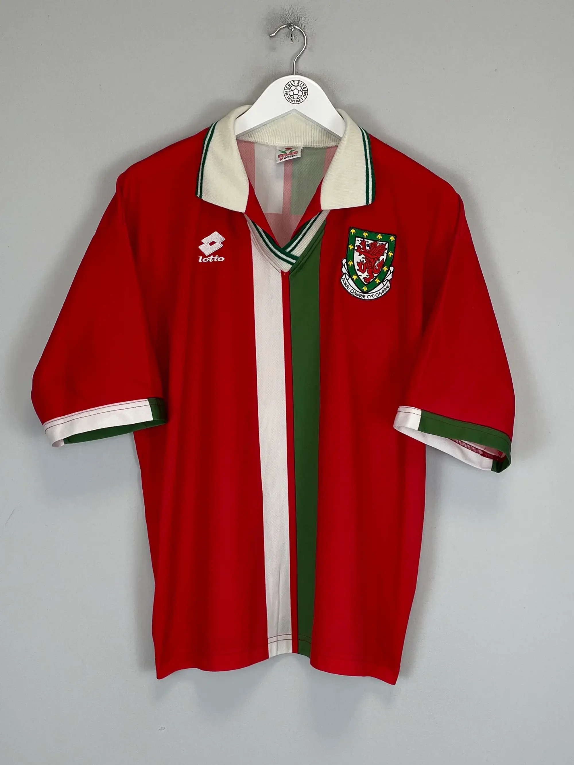 1996/98 WALES HOME SHIRT (L) LOTTO | Cult Kits