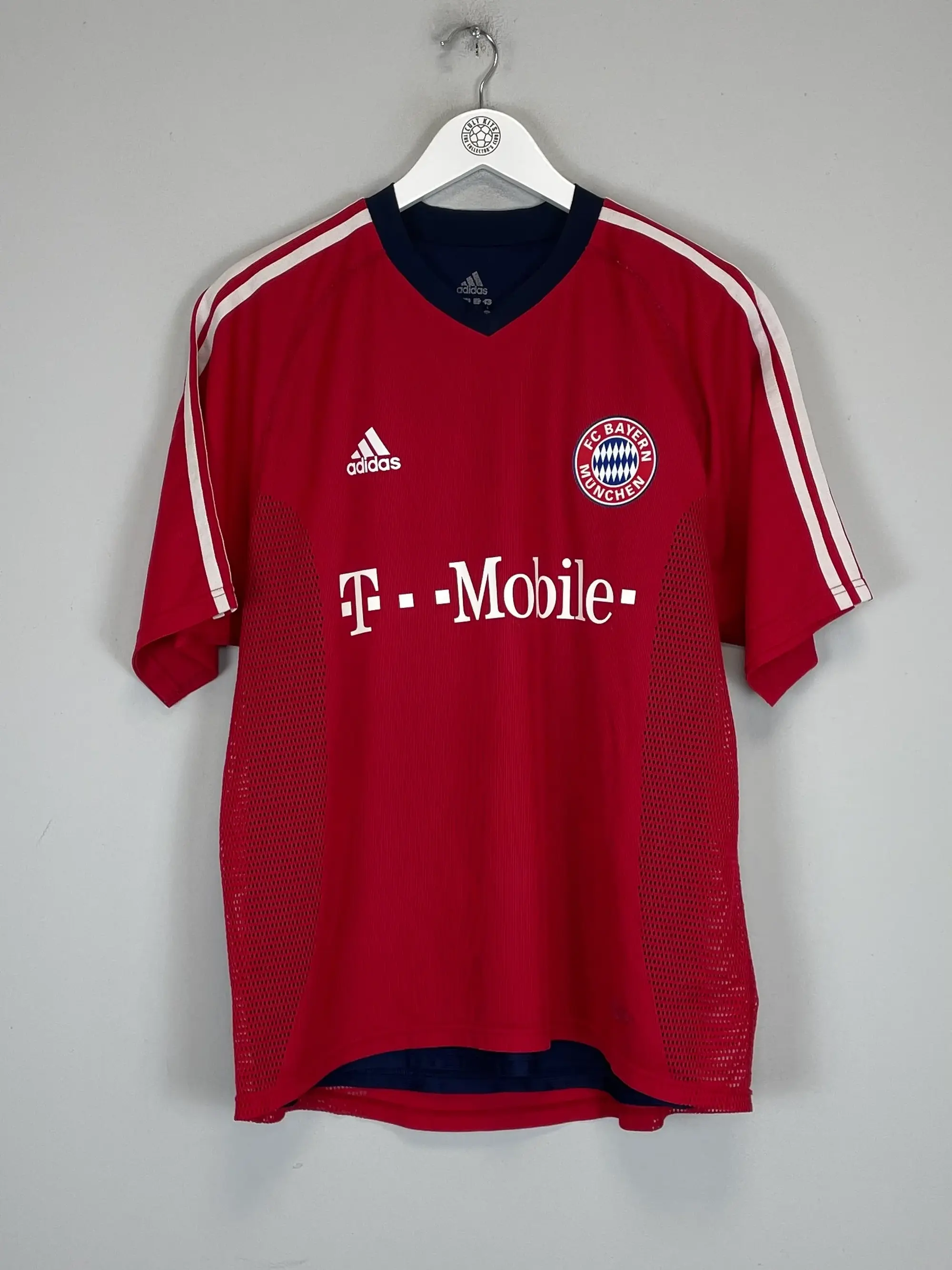 CULT KITS - 2002/03 BAYERN MUNICH BALLACK #13 *PLAYER ISSUE* HOME SHIRT (L) ADIDAS