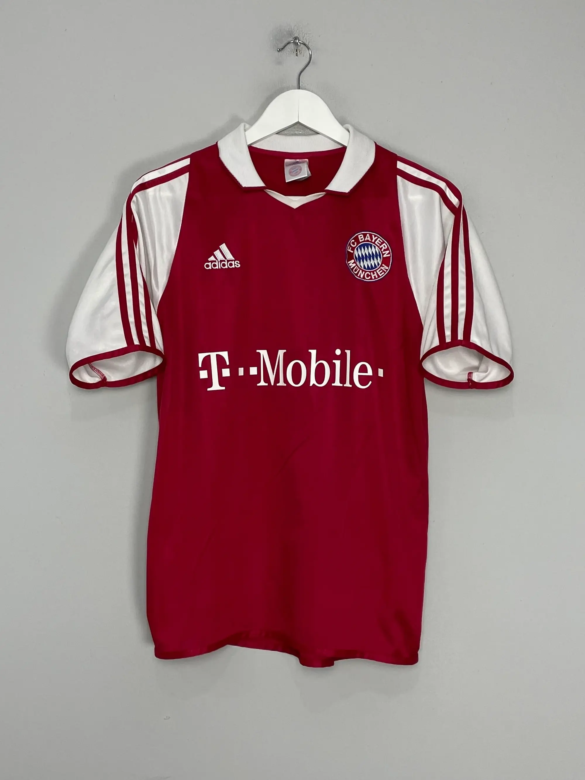 CULT KITS - 2003/04 BAYERN MUNICH HOME SHIRT (S) ADIDAS