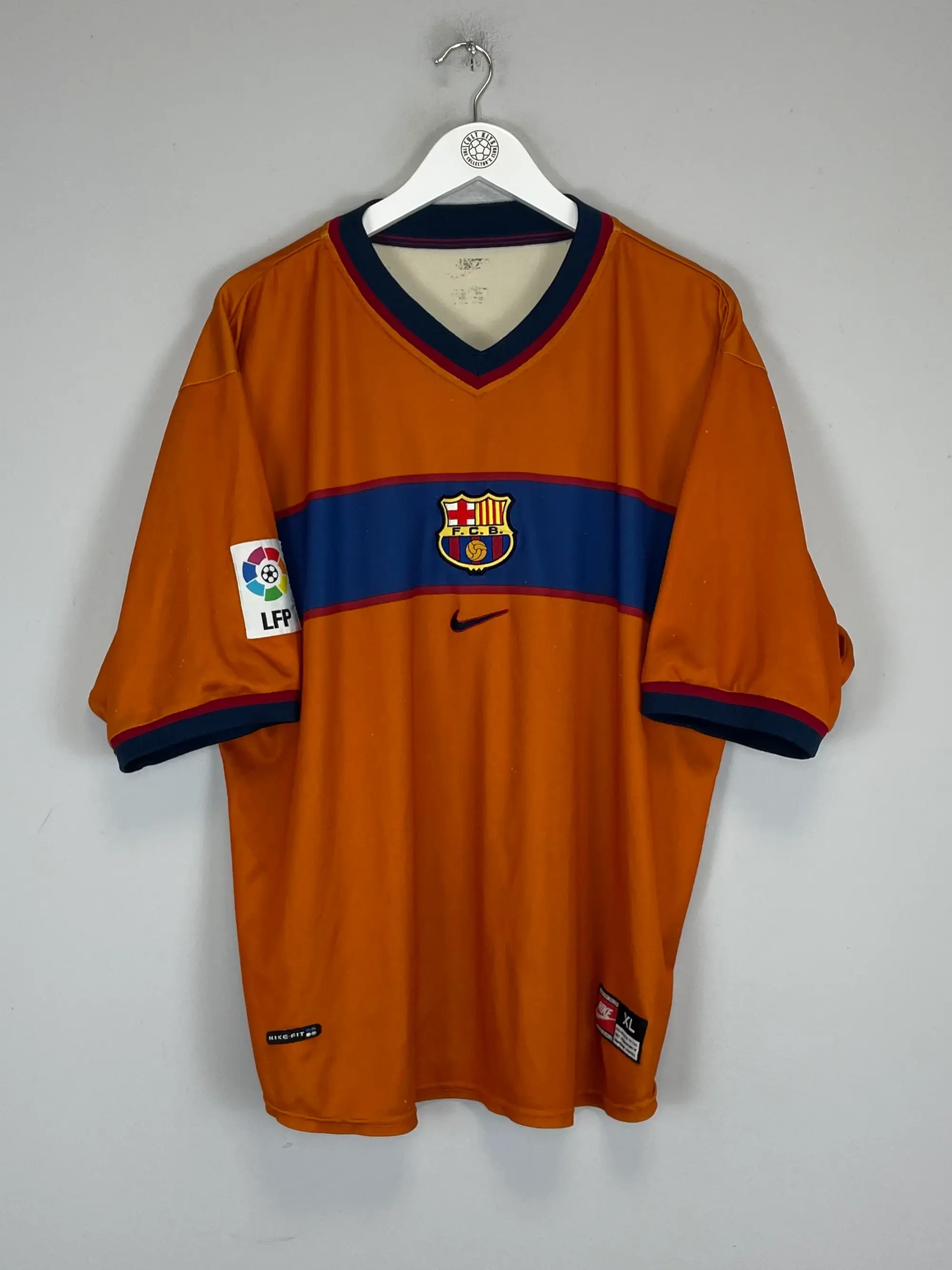 CULT KITS - 1998/00 BARCELONA THIRD SHIRT (XL) NIKE